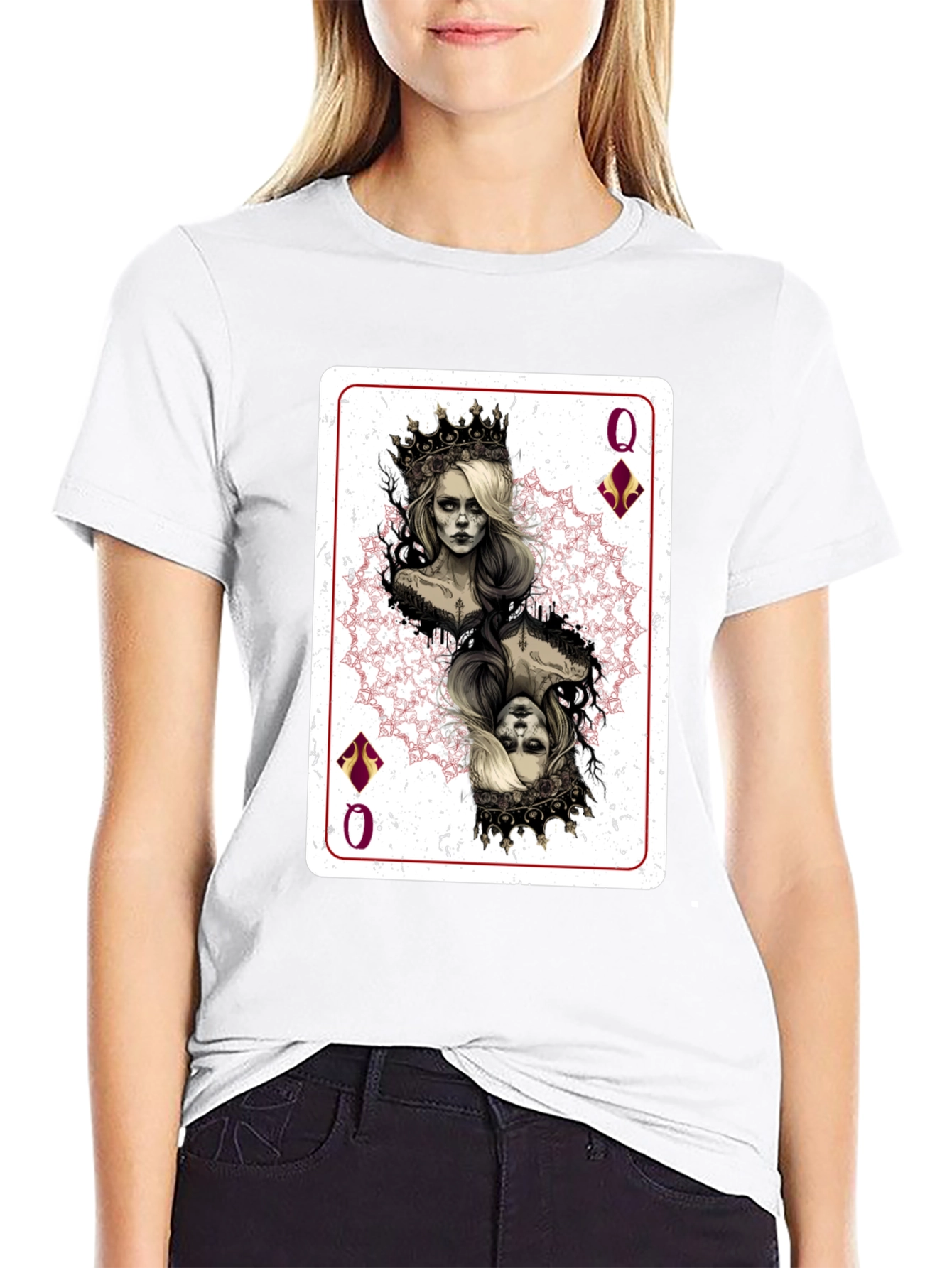 Queen of Diamonds Graphic Tee