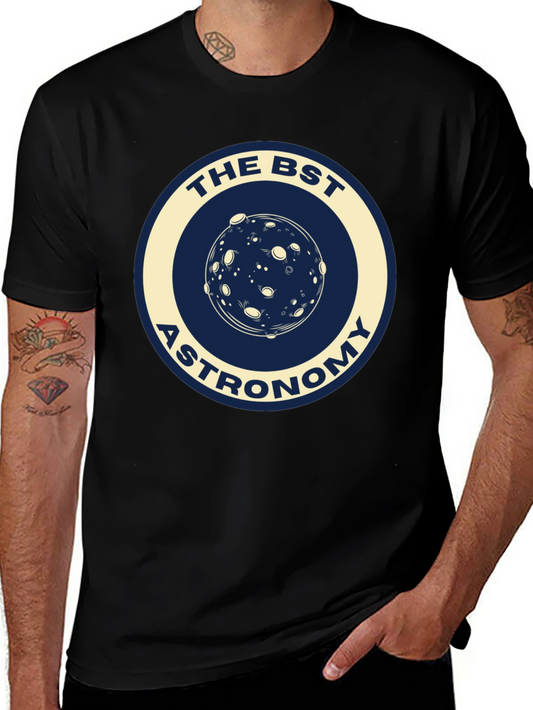 The BST Astronomy Graphic T-Shirt - Classic Black Tee