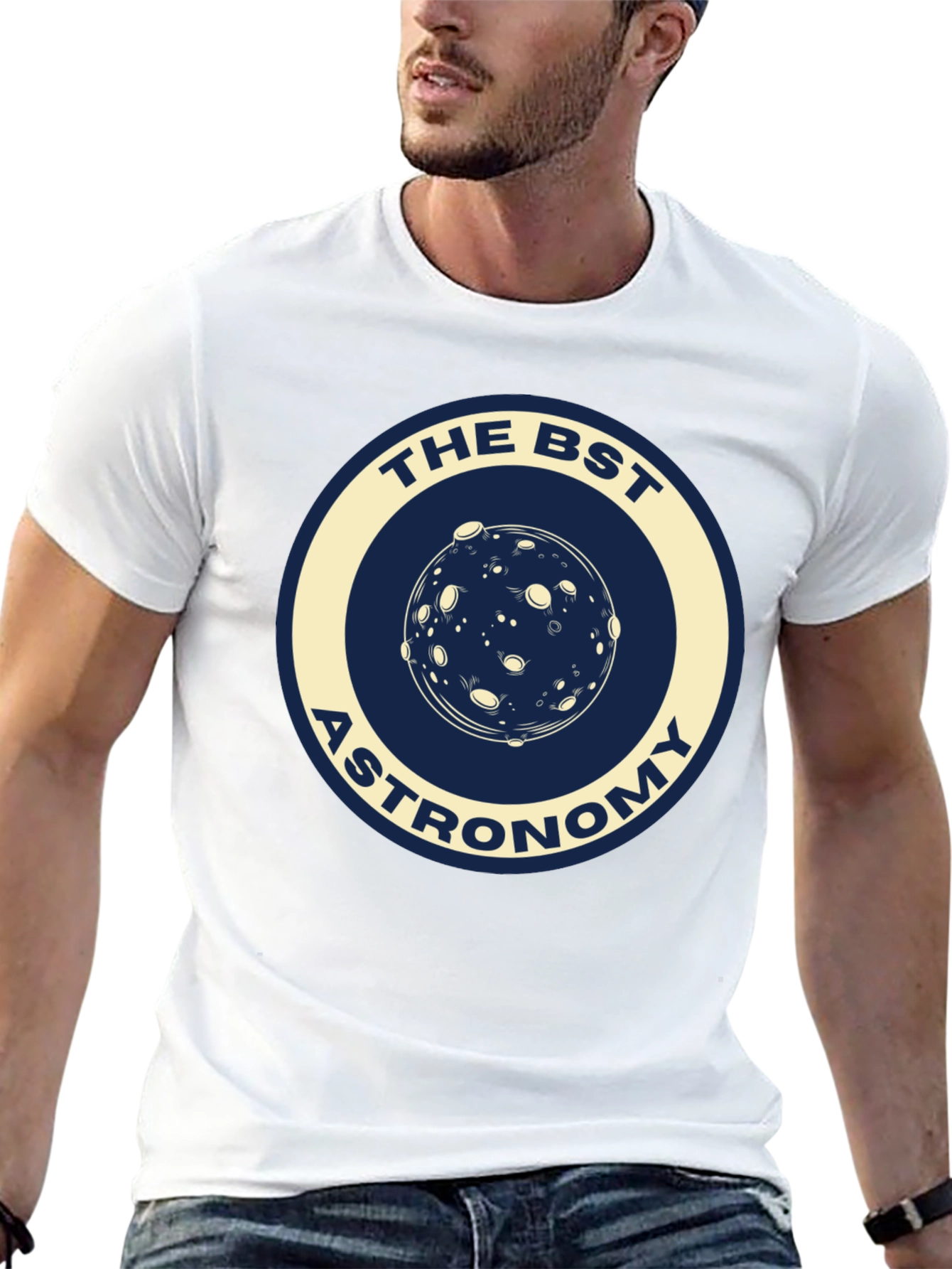 The BST Astronomy Graphic T-Shirt - Classic Black Tee