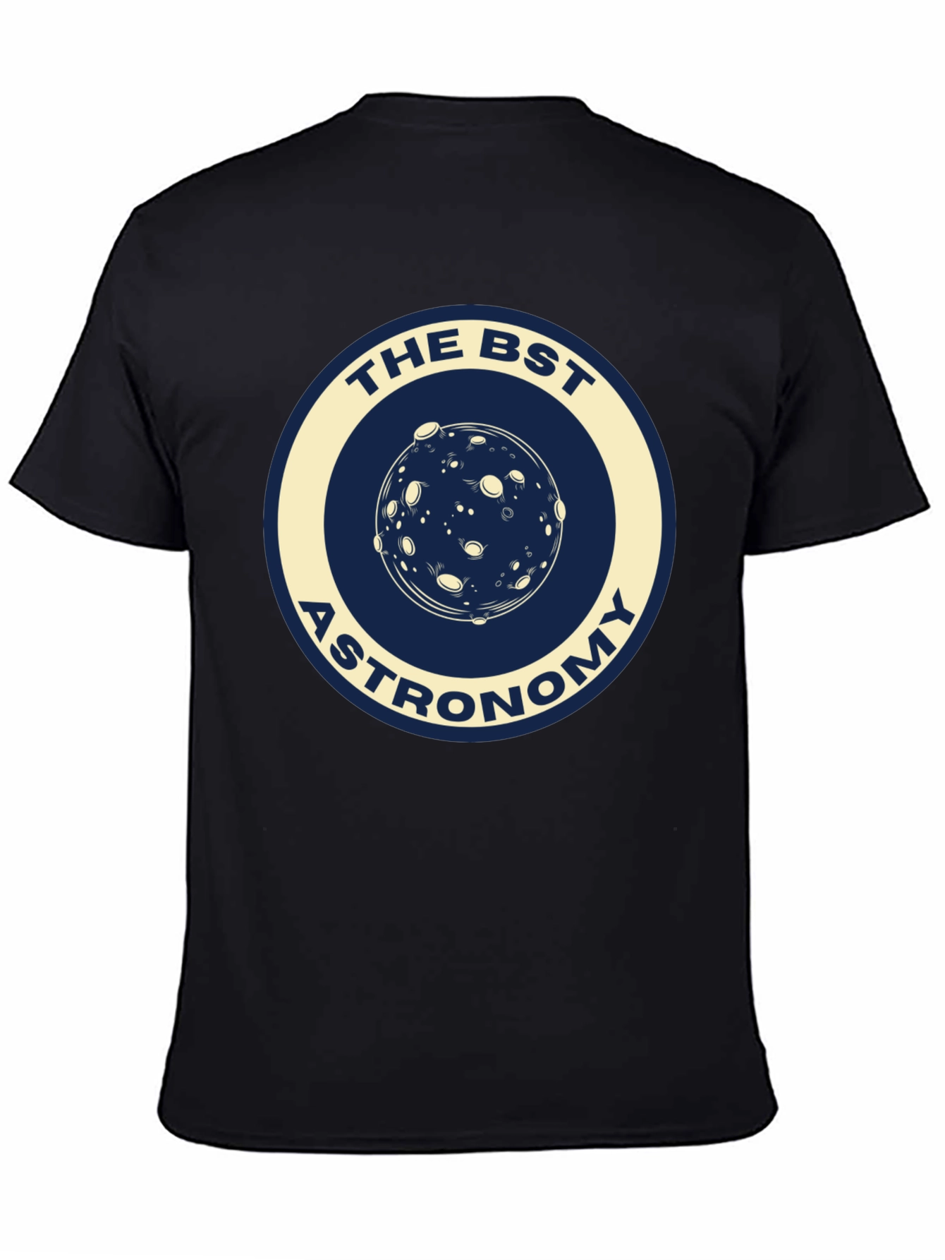 The BST Astronomy Graphic T-Shirt - Classic Black Tee