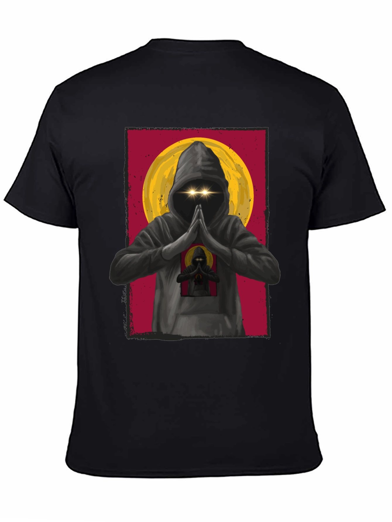 Mystic Monk T-Shirt: Urban Style Spiritual Design