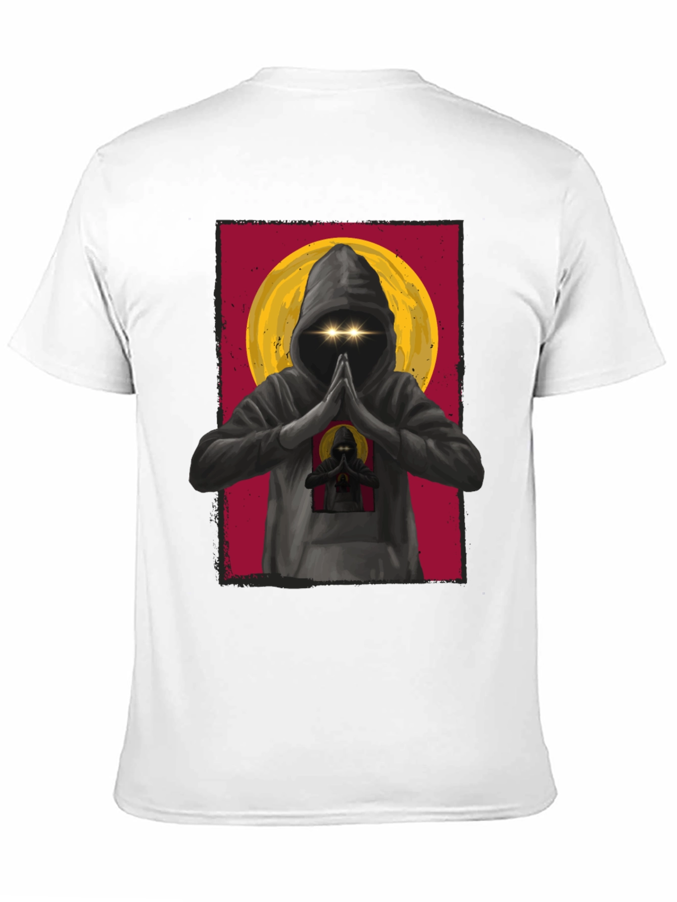 Mystic Monk T-Shirt: Urban Style Spiritual Design