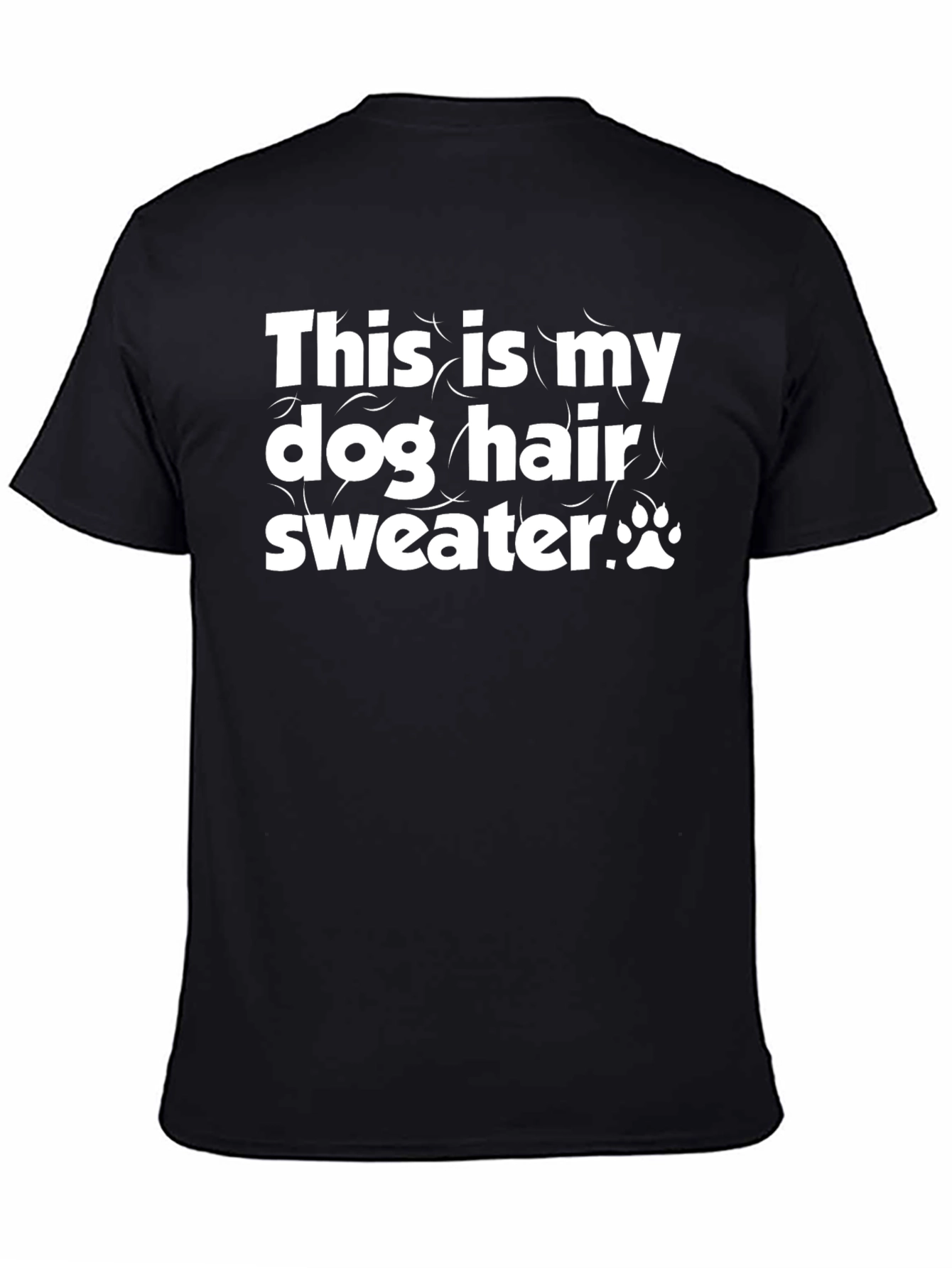 Dog Hair Sweater Graphic Tee - Unisex