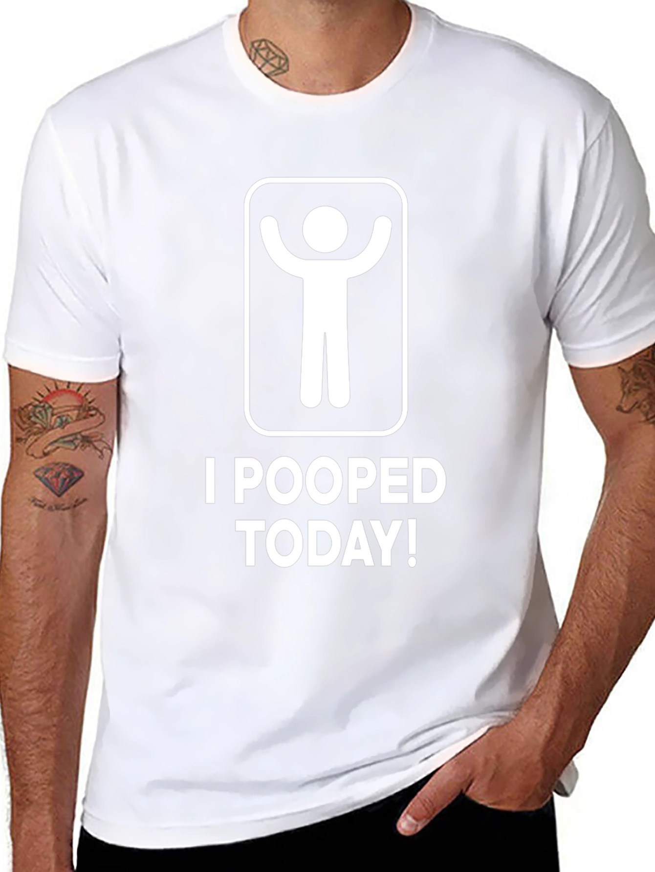 I Pooped Today! Funny T-Shirt