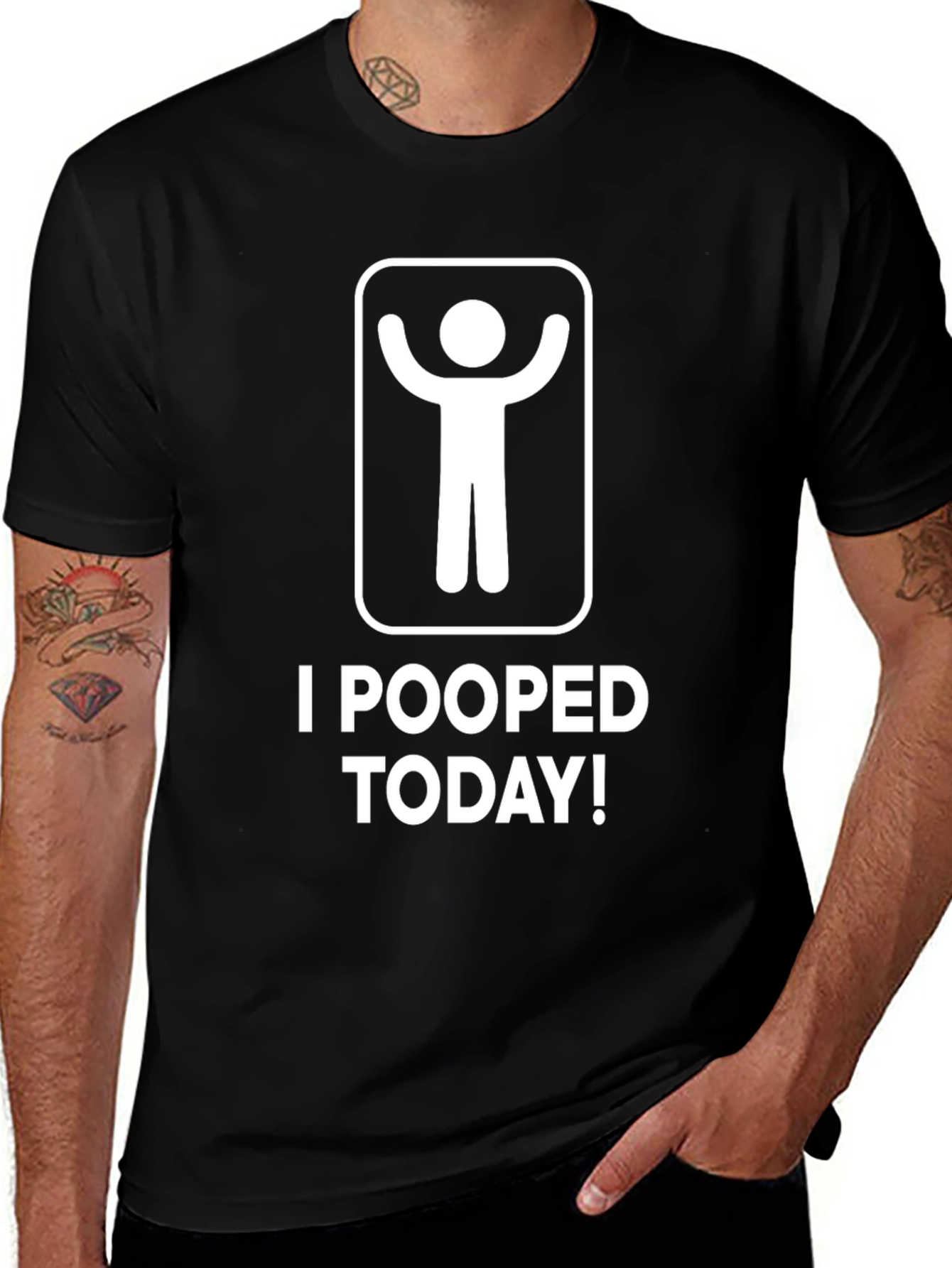 I Pooped Today! Funny T-Shirt