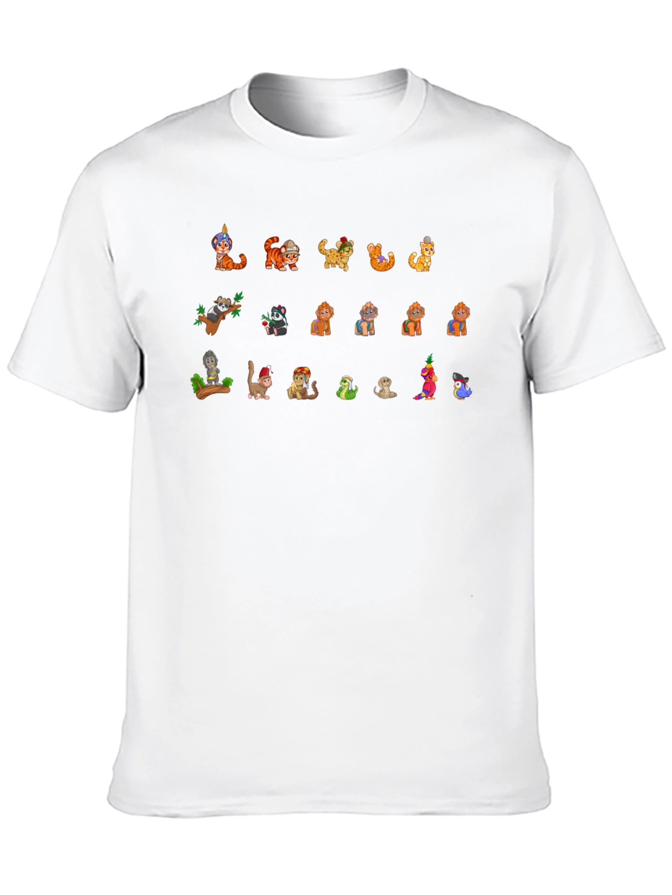 Novelty Animal Cartoon Graphic Tee