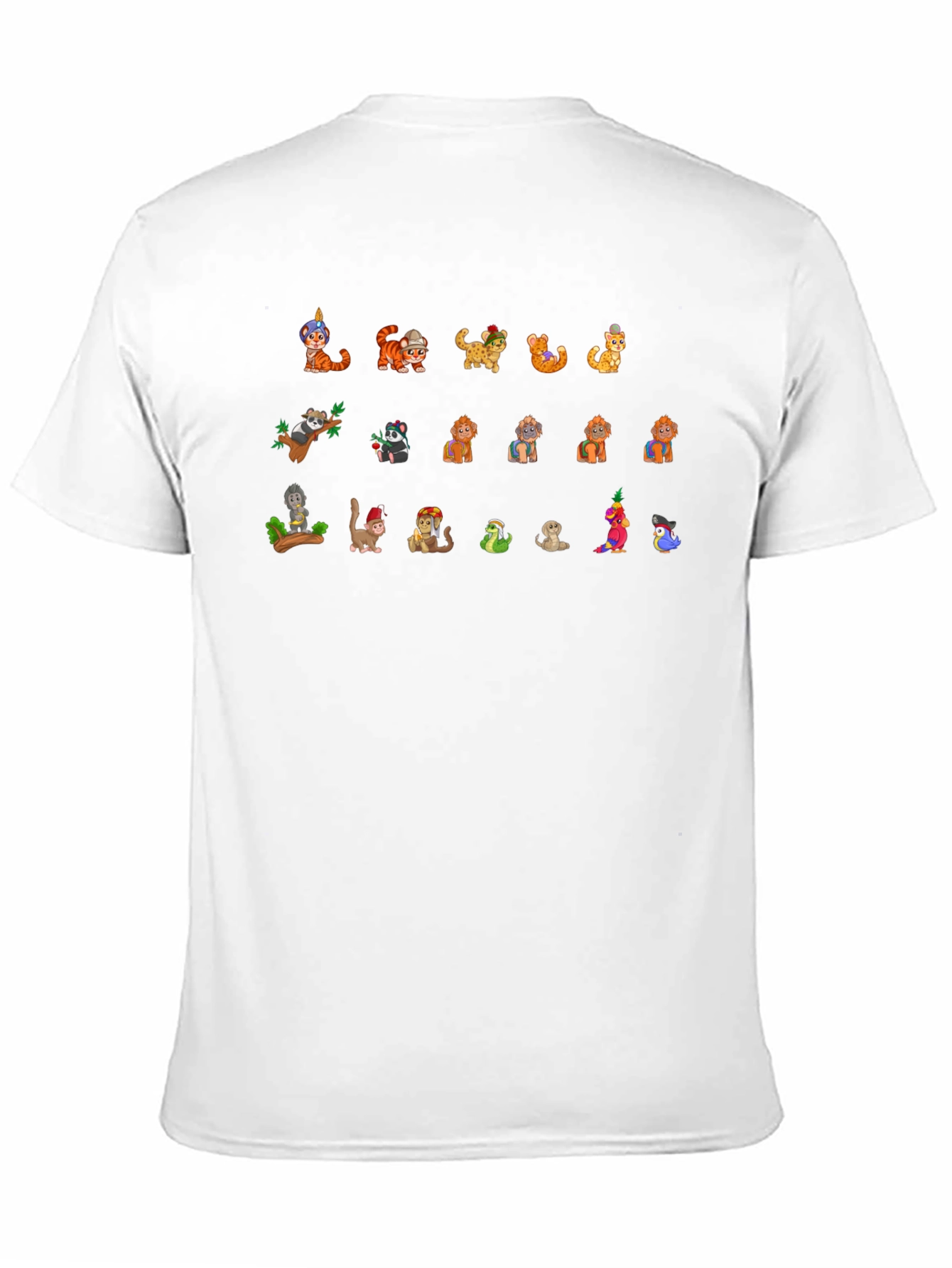Novelty Animal Cartoon Graphic Tee