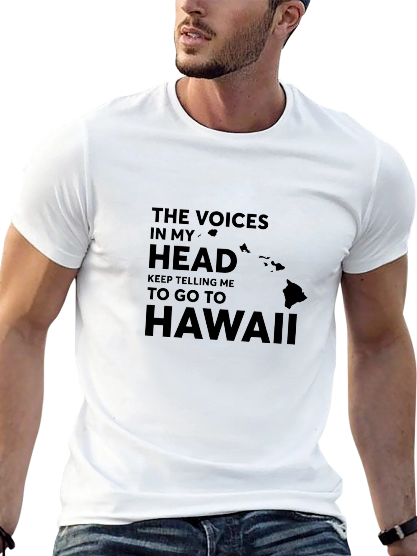 Voices in My Head Hawaii Graphic Tee