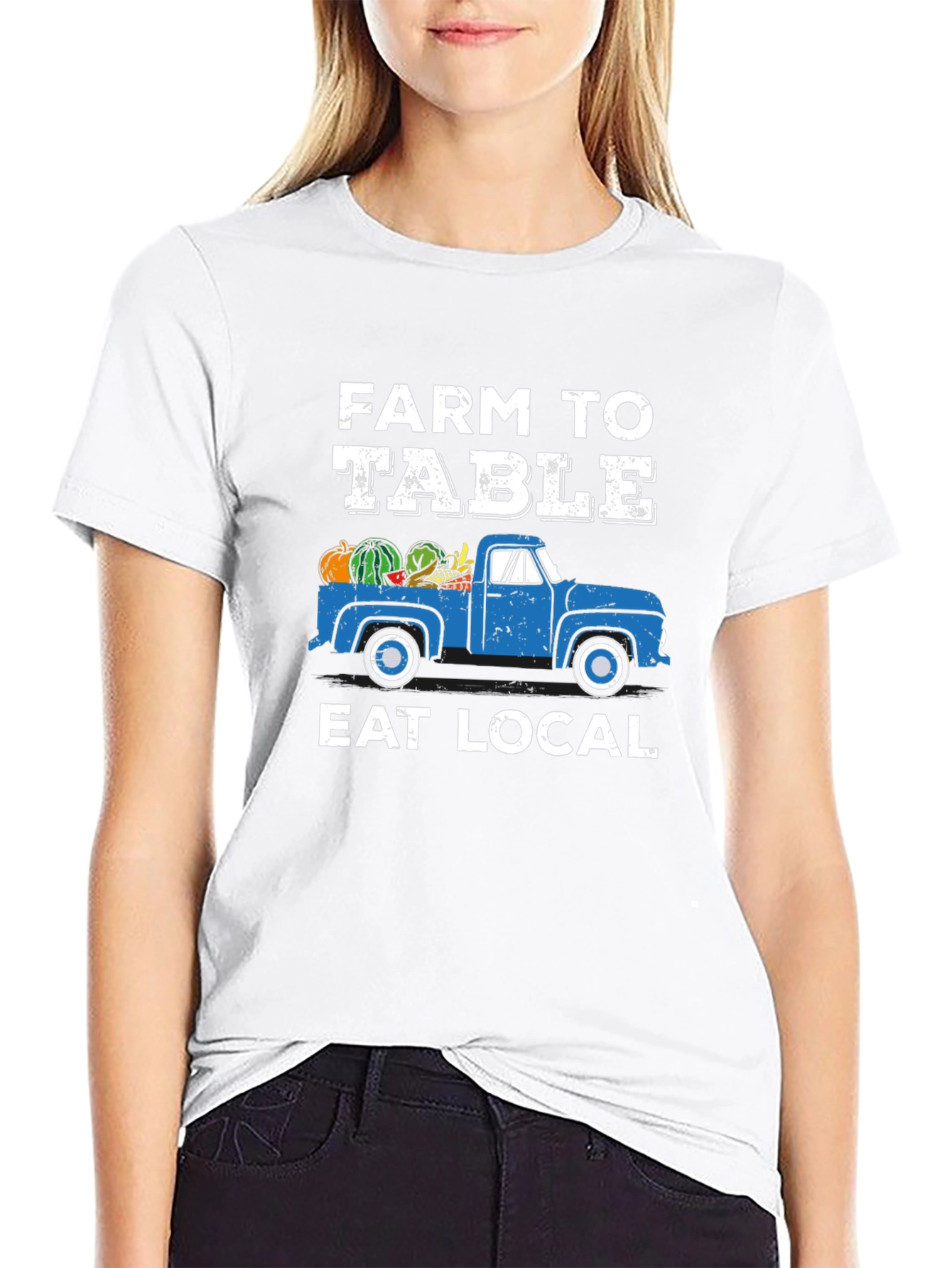Farm to Table Eat Local T-Shirt