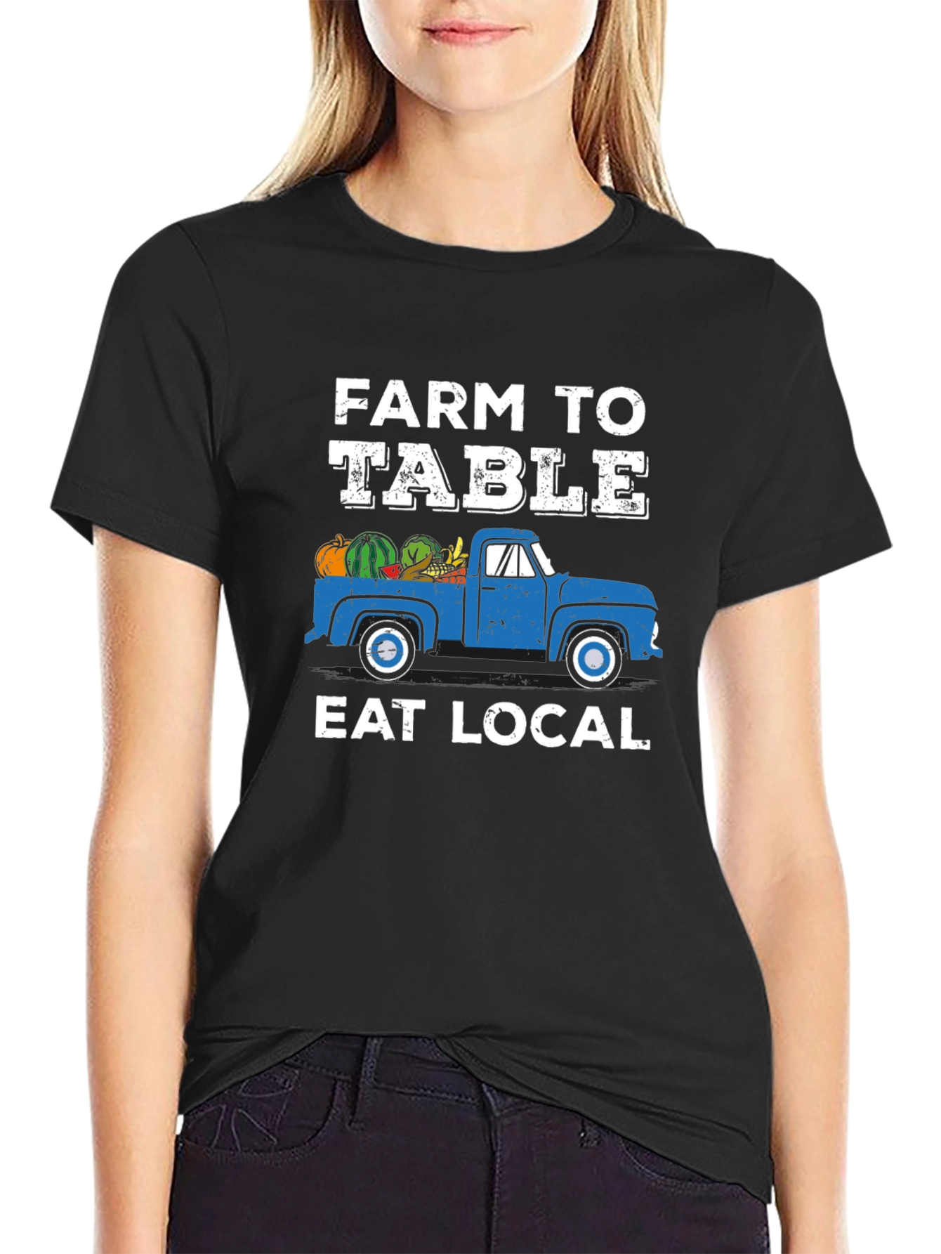 Farm to Table Eat Local T-Shirt