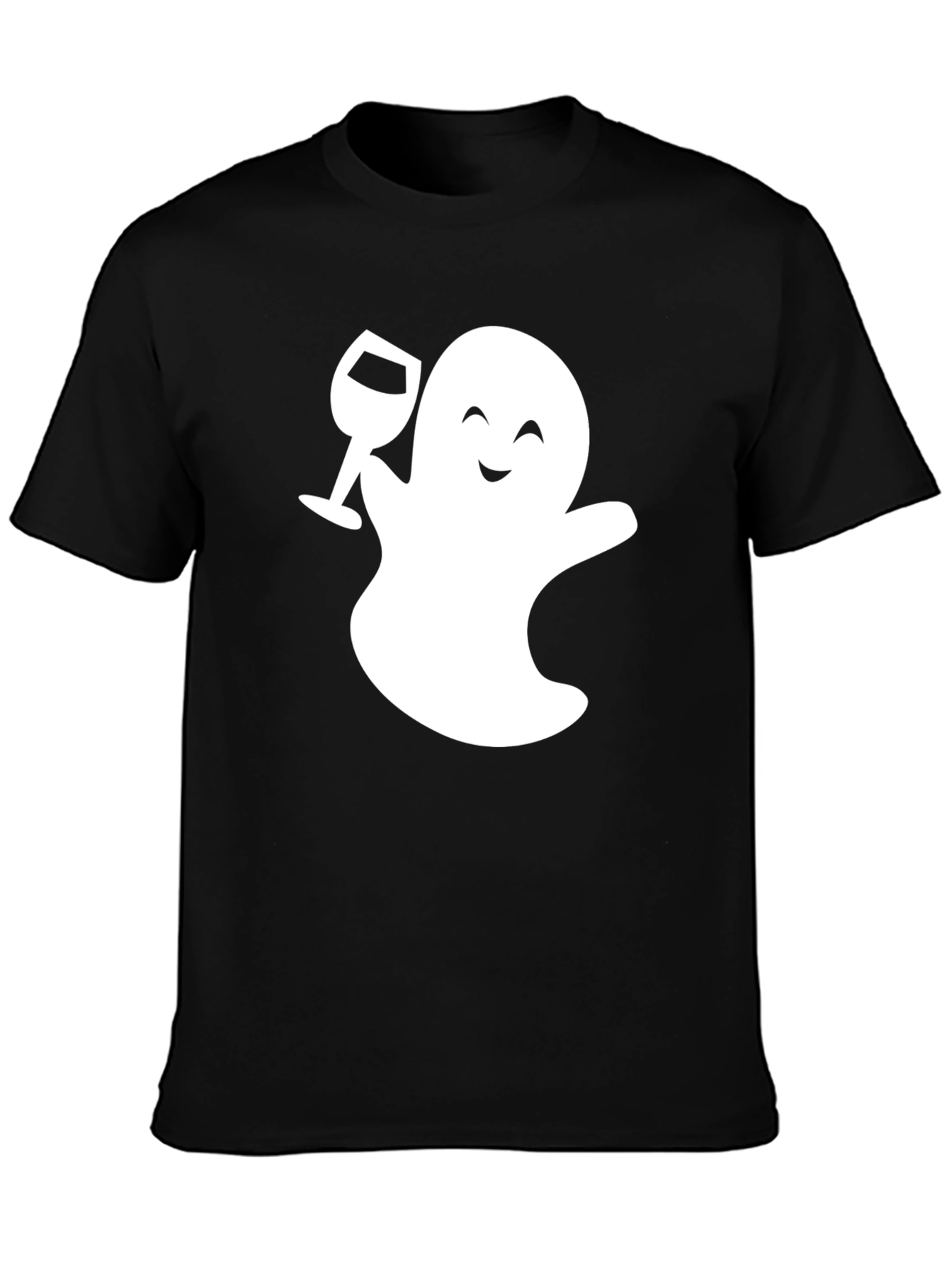 Boozy Ghost T-Shirt - Fun Halloween Tee