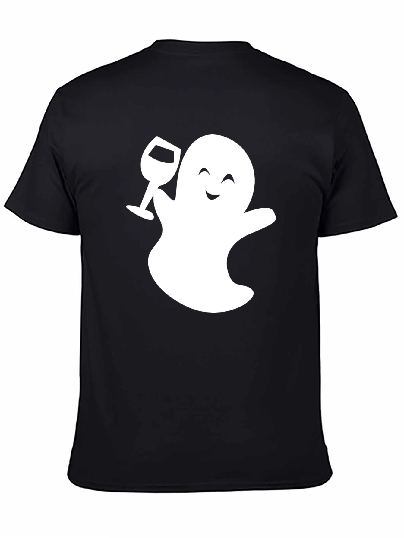 Boozy Ghost T-Shirt - Fun Halloween Tee