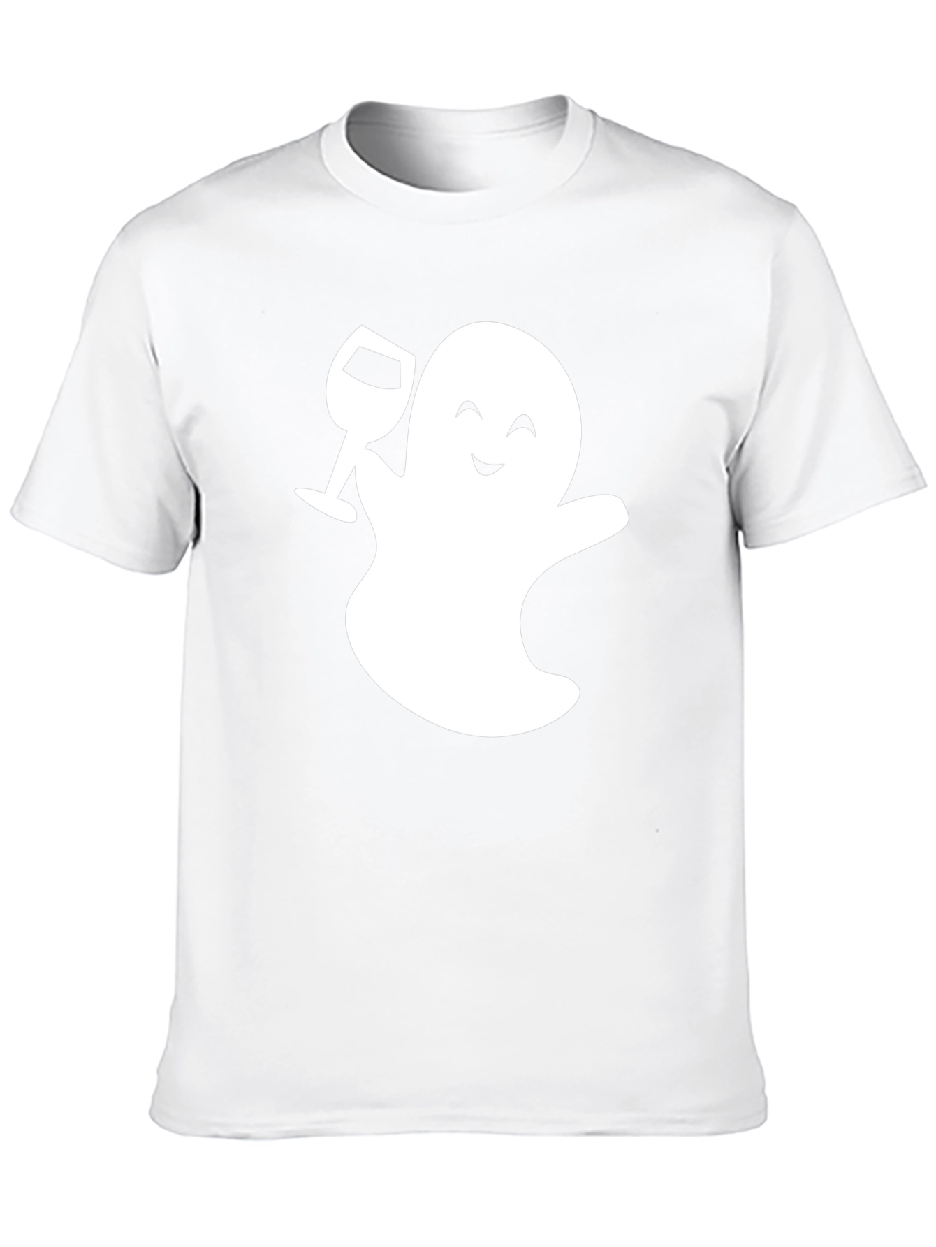 Boozy Ghost T-Shirt - Fun Halloween Tee