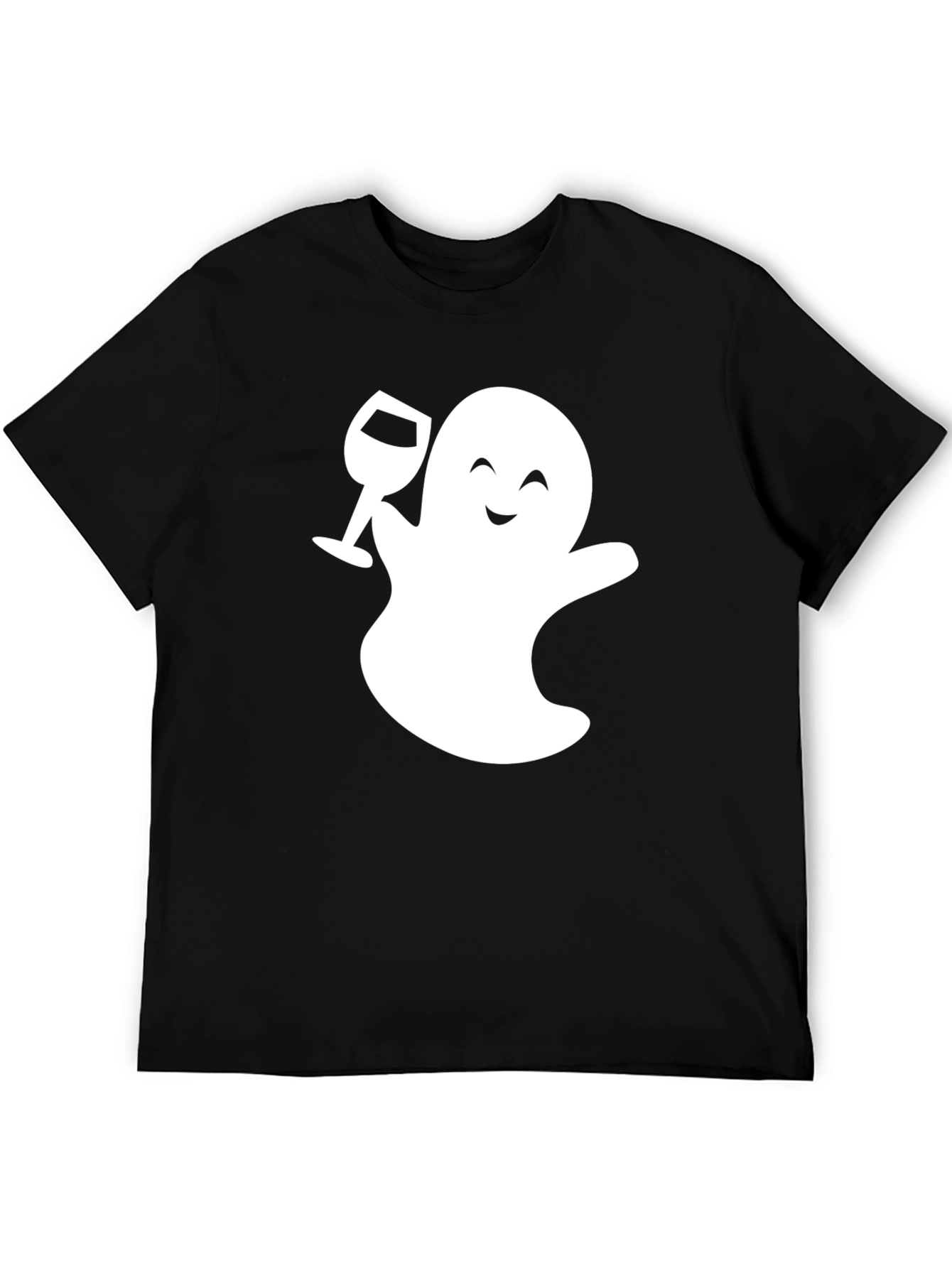 Boozy Ghost T-Shirt - Fun Halloween Tee