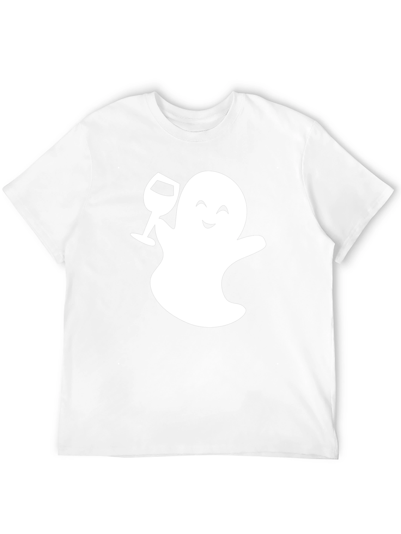 Boozy Ghost T-Shirt - Fun Halloween Tee