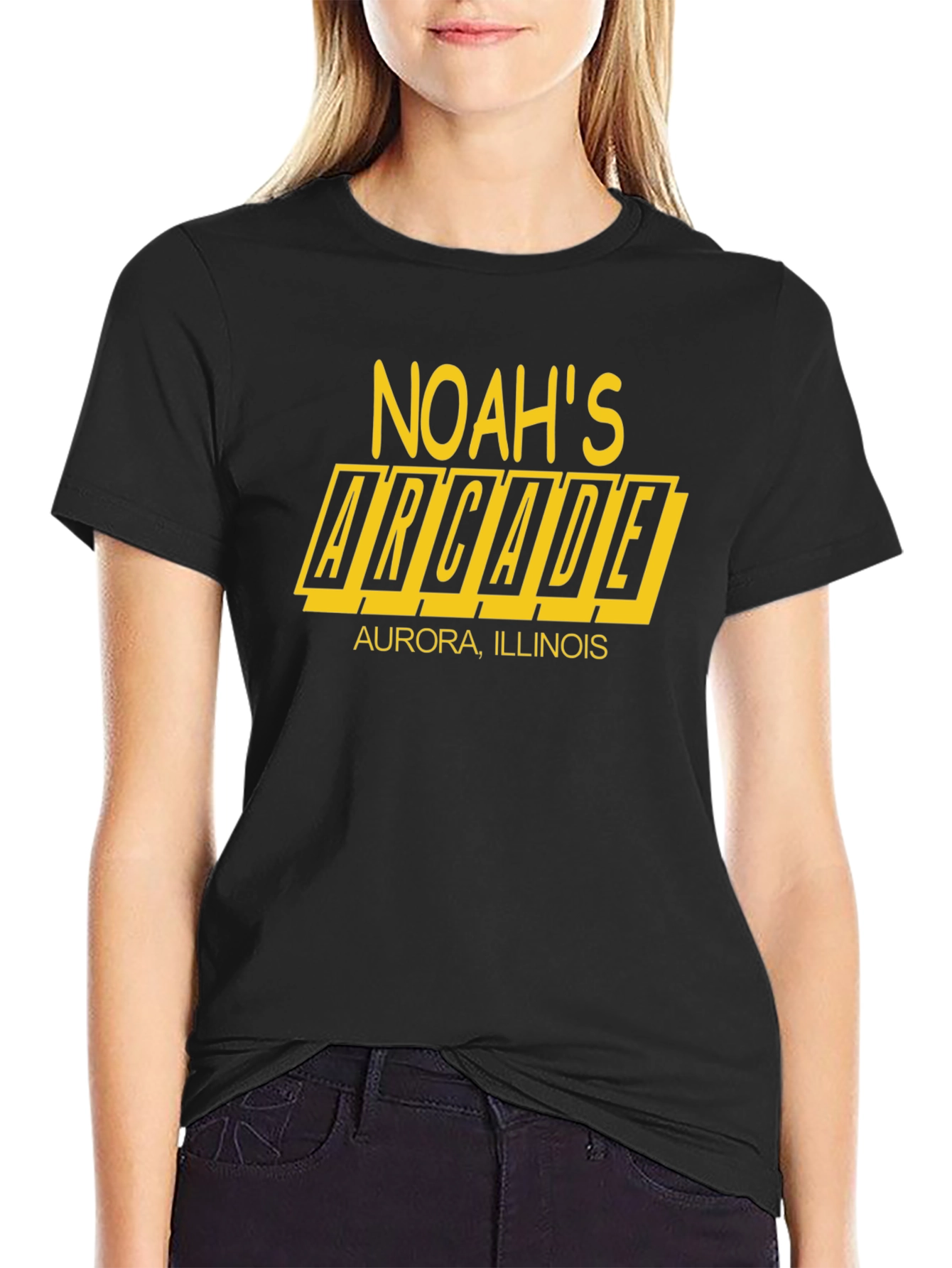 Noahs Arcade T-Shirt - Aurora Illinois