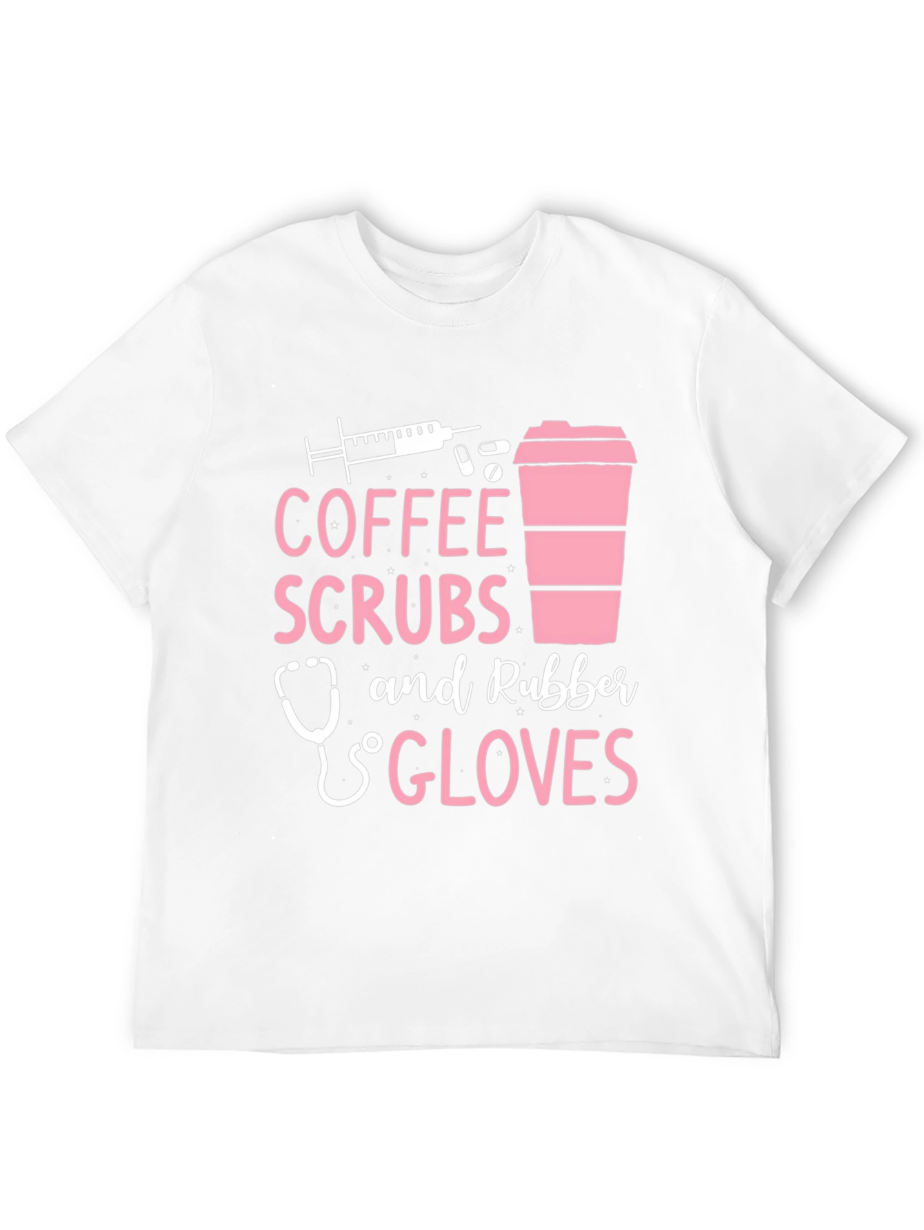 Coffee Scrubs & Rubber Gloves Graphic Tee