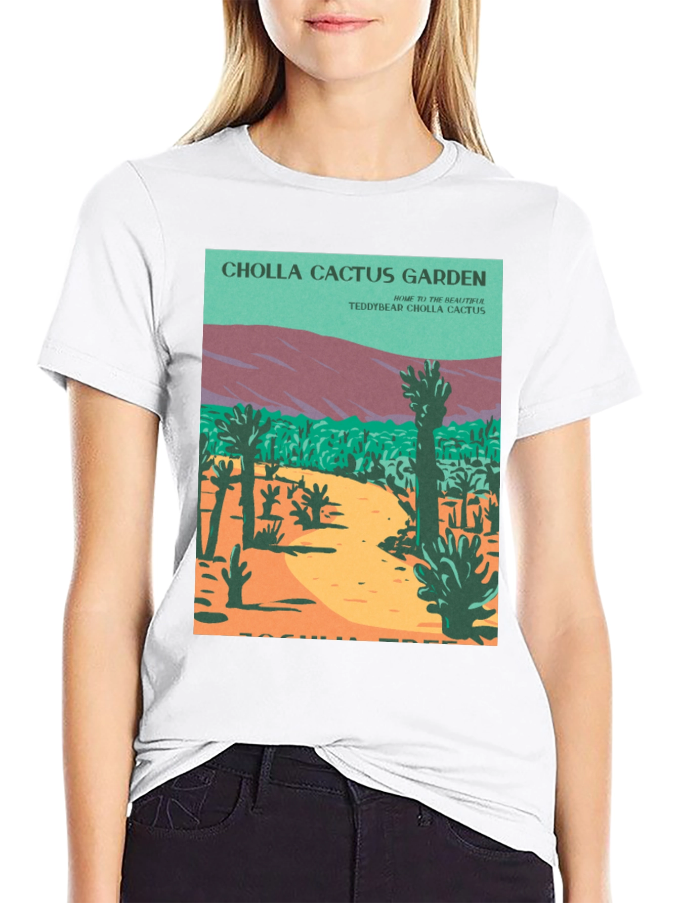 Cholla Cactus Garden Graphic Tee