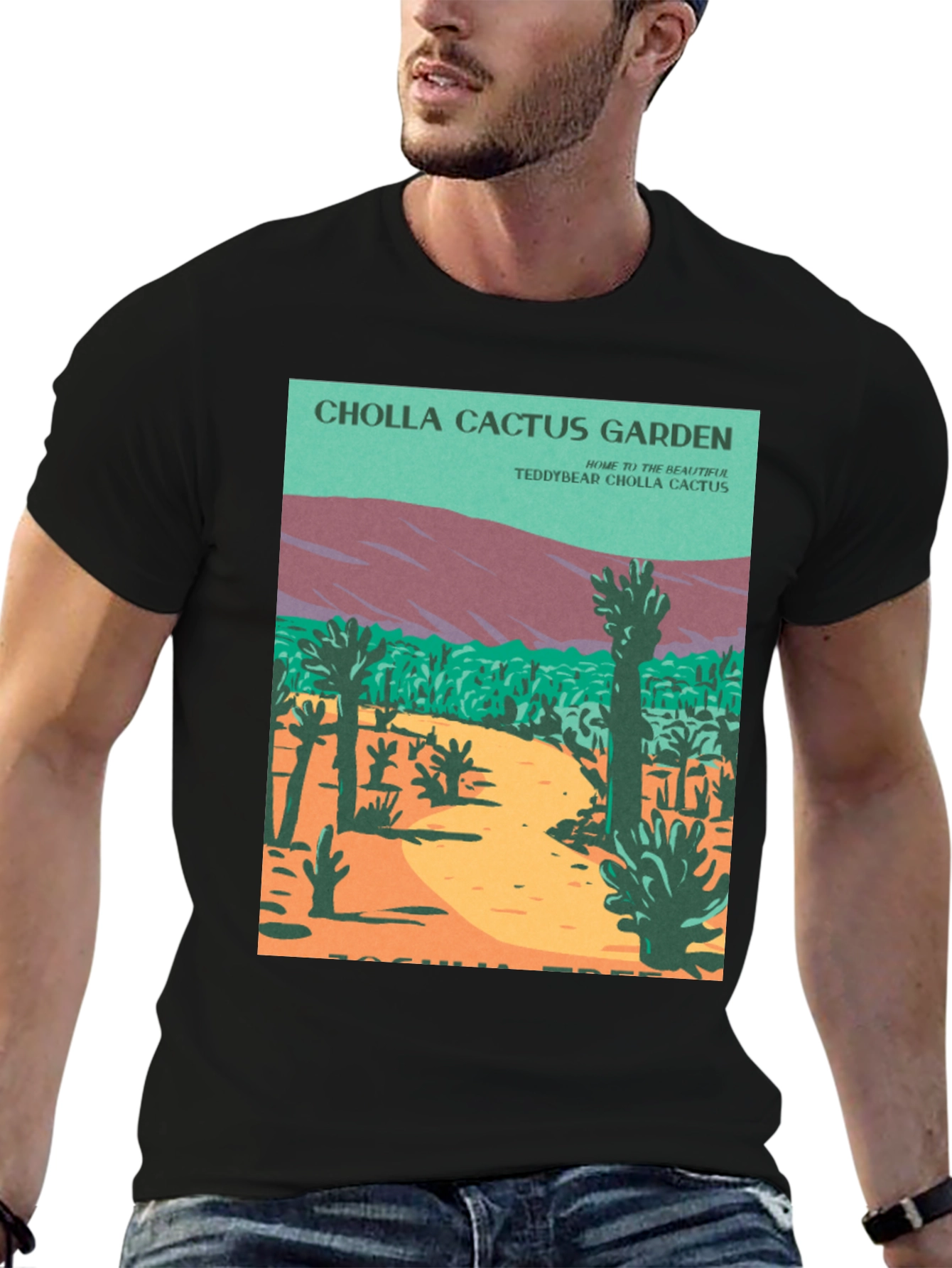 Cholla Cactus Garden Graphic Tee