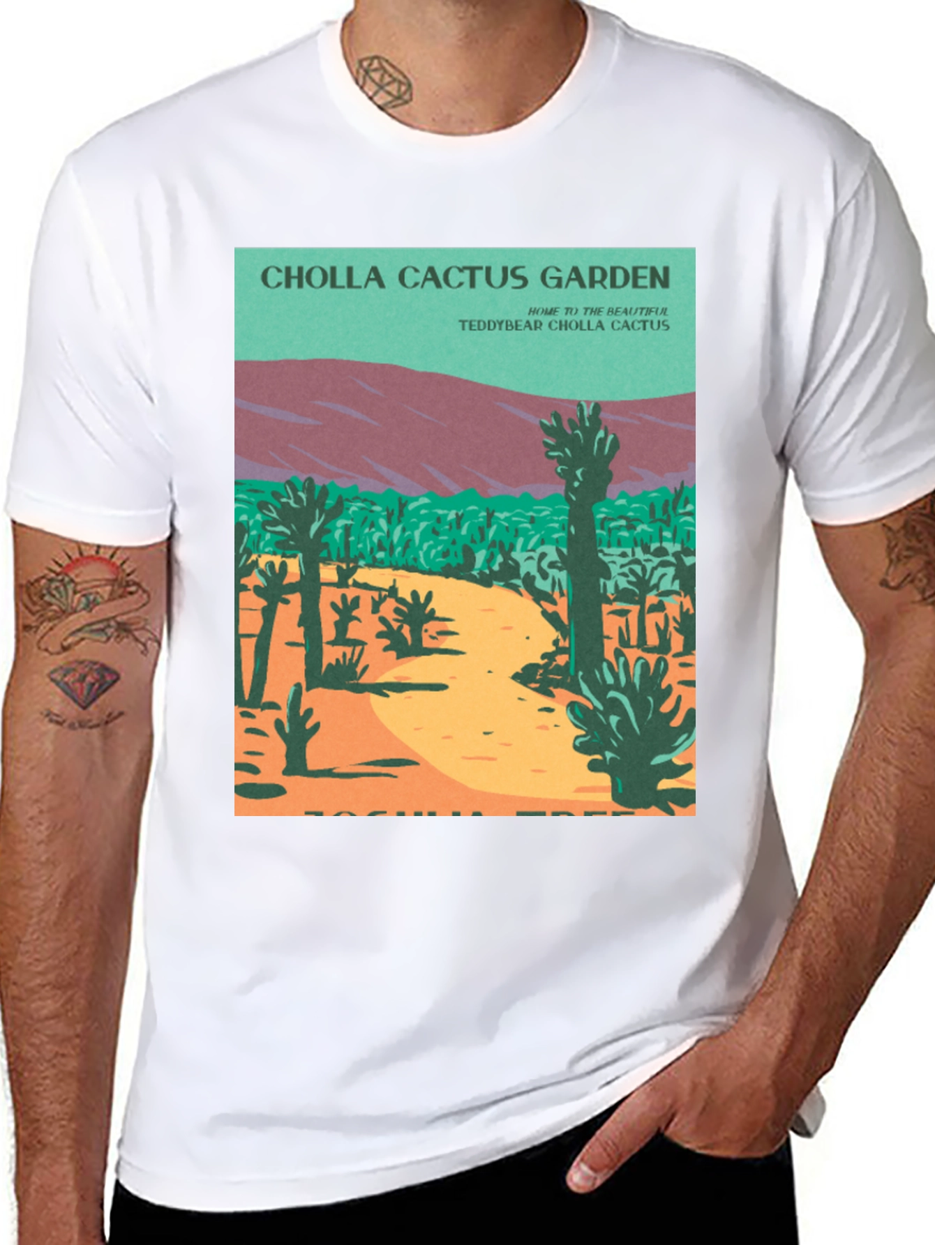 Cholla Cactus Garden Graphic Tee