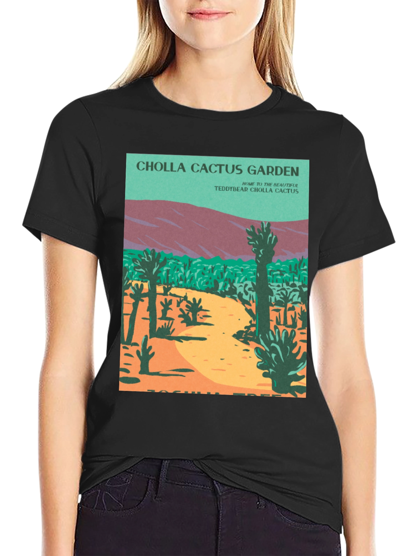 Cholla Cactus Garden Graphic Tee