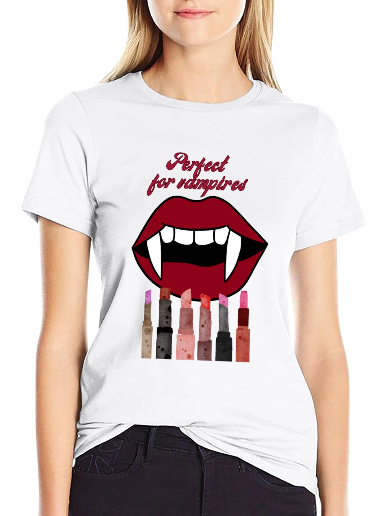Vampire Lipstick T-Shirt