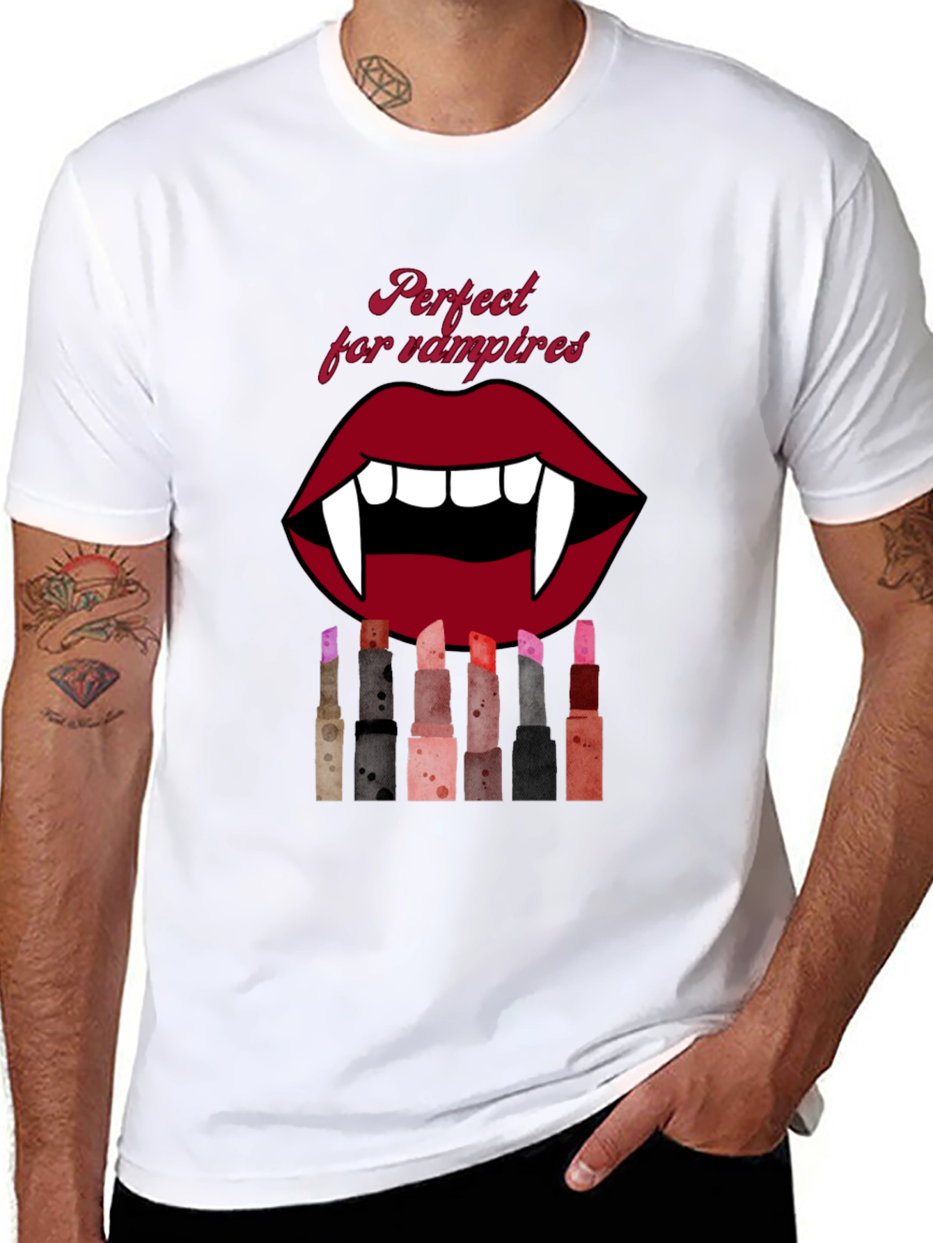Vampire Lipstick T-Shirt