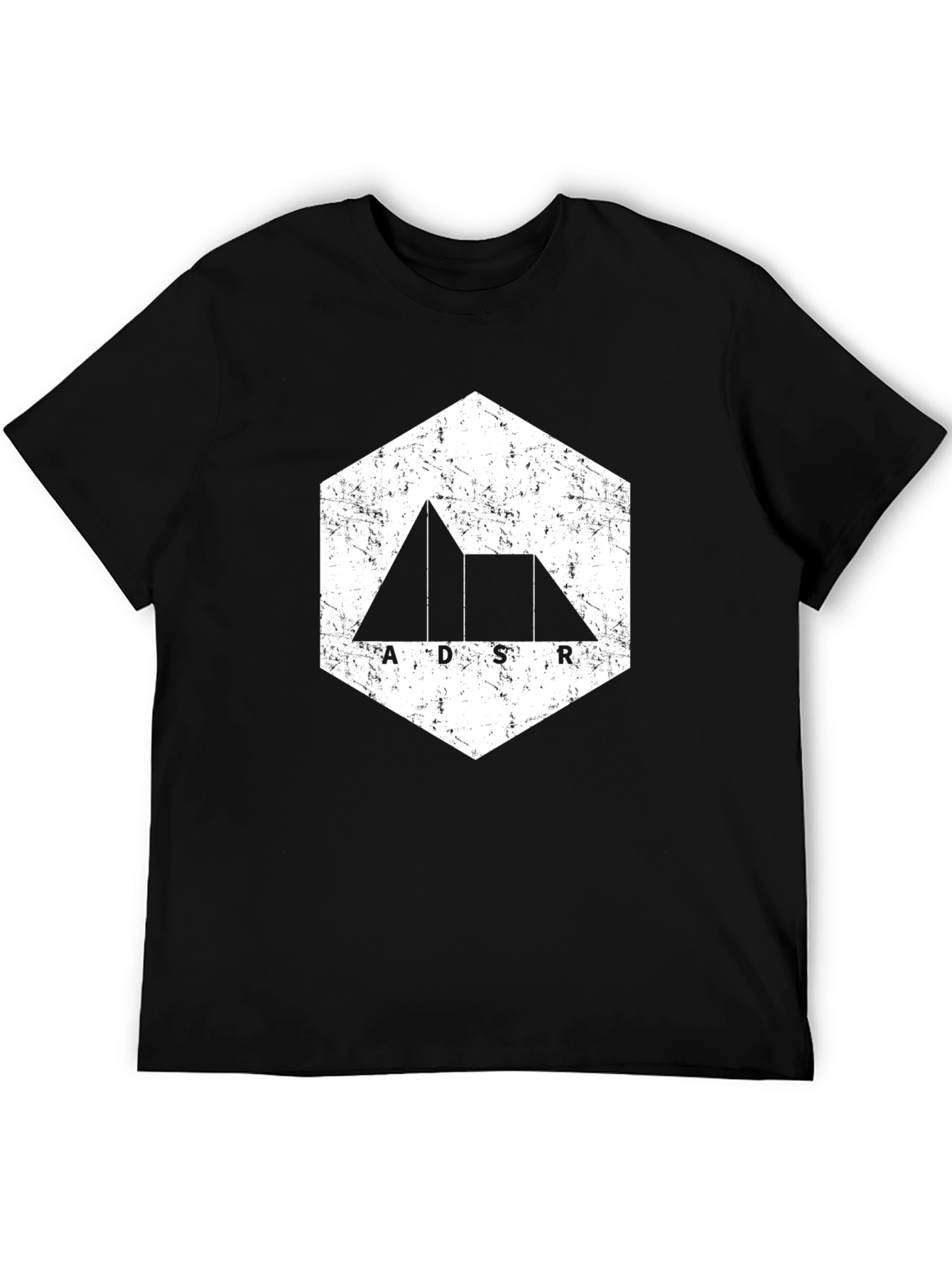 ADSR Hexagon Graphic Tee - Black Unisex T-Shirt