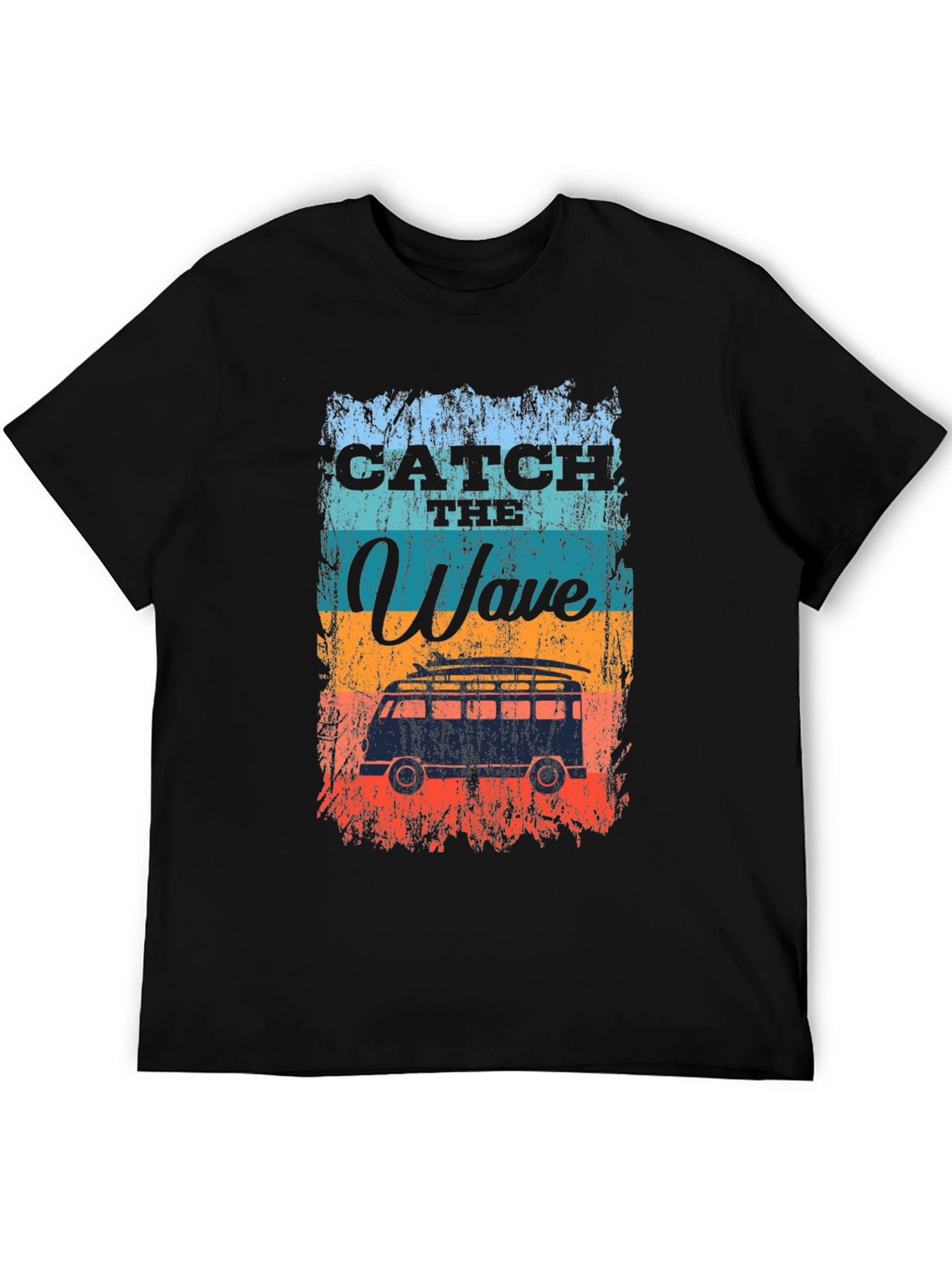 Catch The Wave Retro Van Graphic Tee