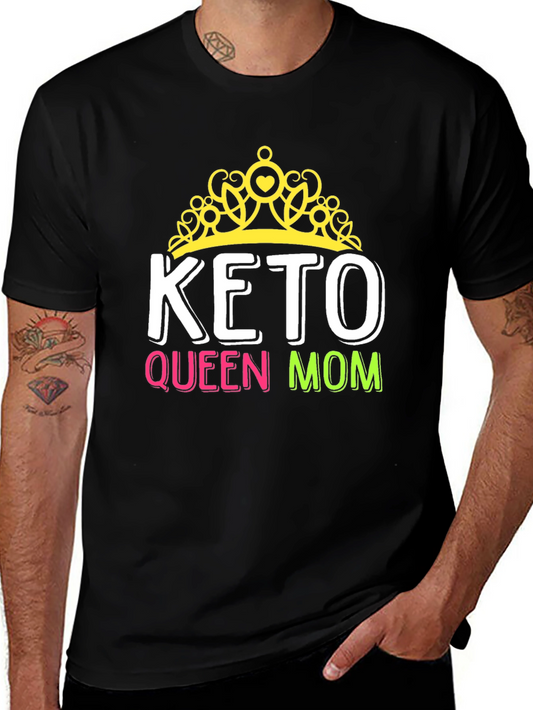 Keto Queen Mom Graphic T-Shirt