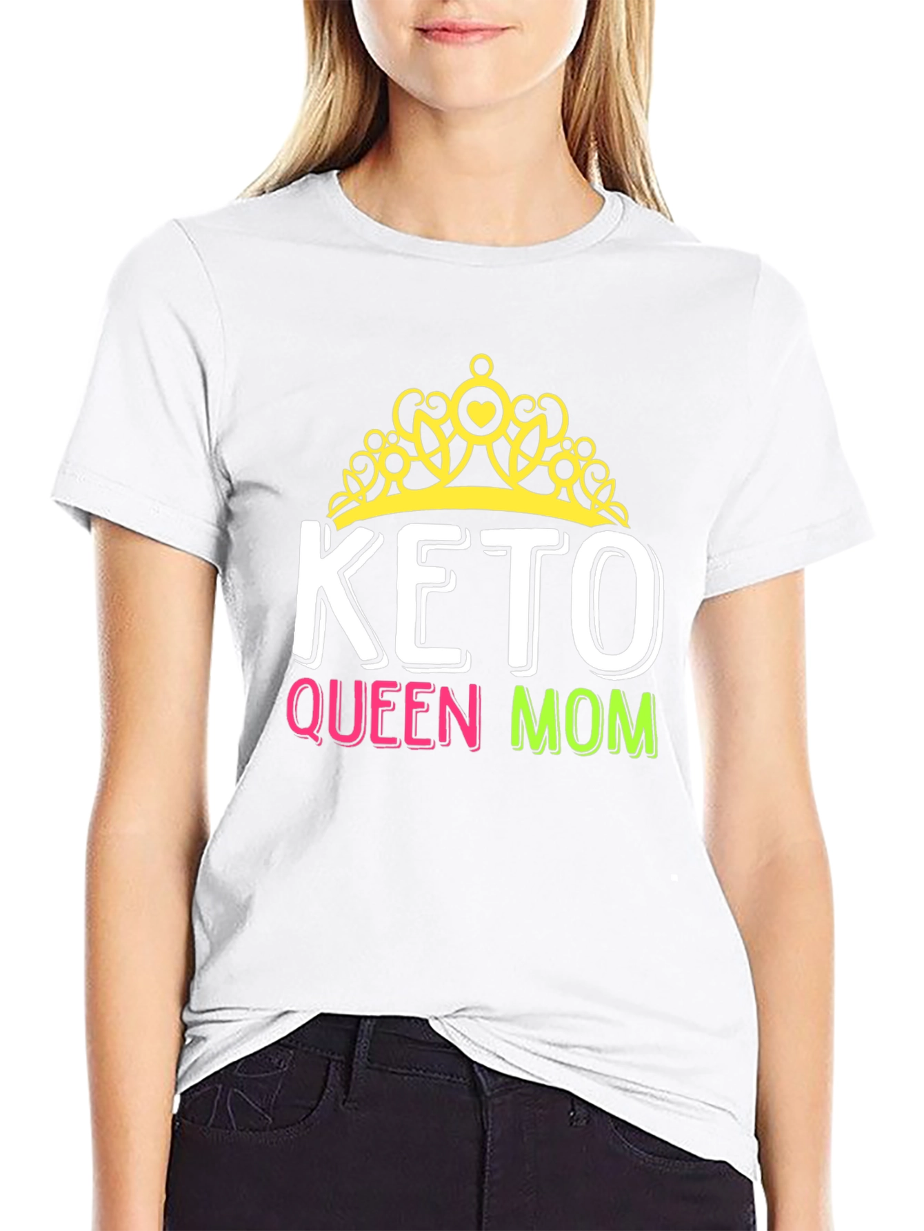 Keto Queen Mom Graphic T-Shirt