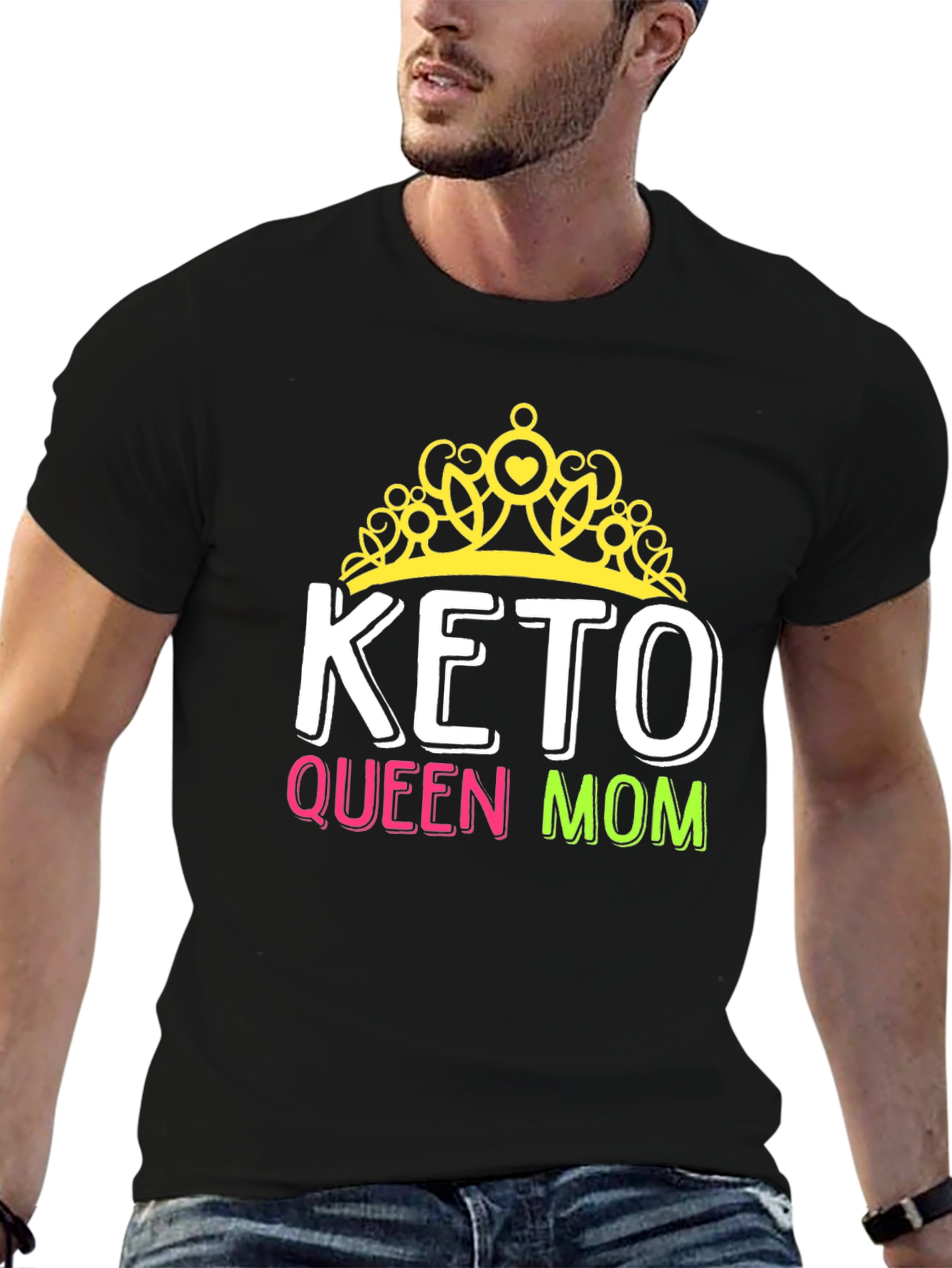 Keto Queen Mom Graphic T-Shirt