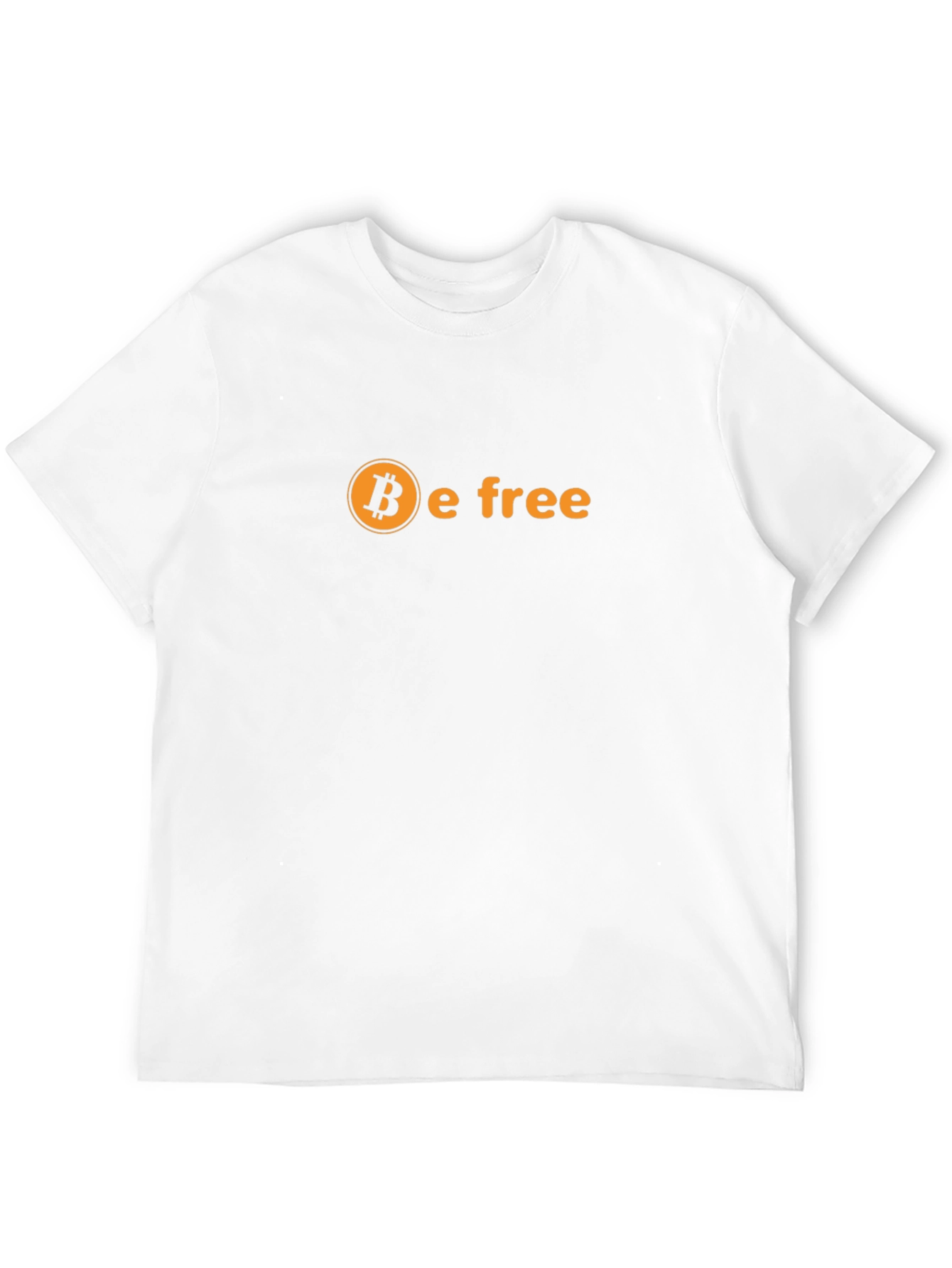 Bitcoin Be Free T-Shirt - Crypto Enthusiast Tee