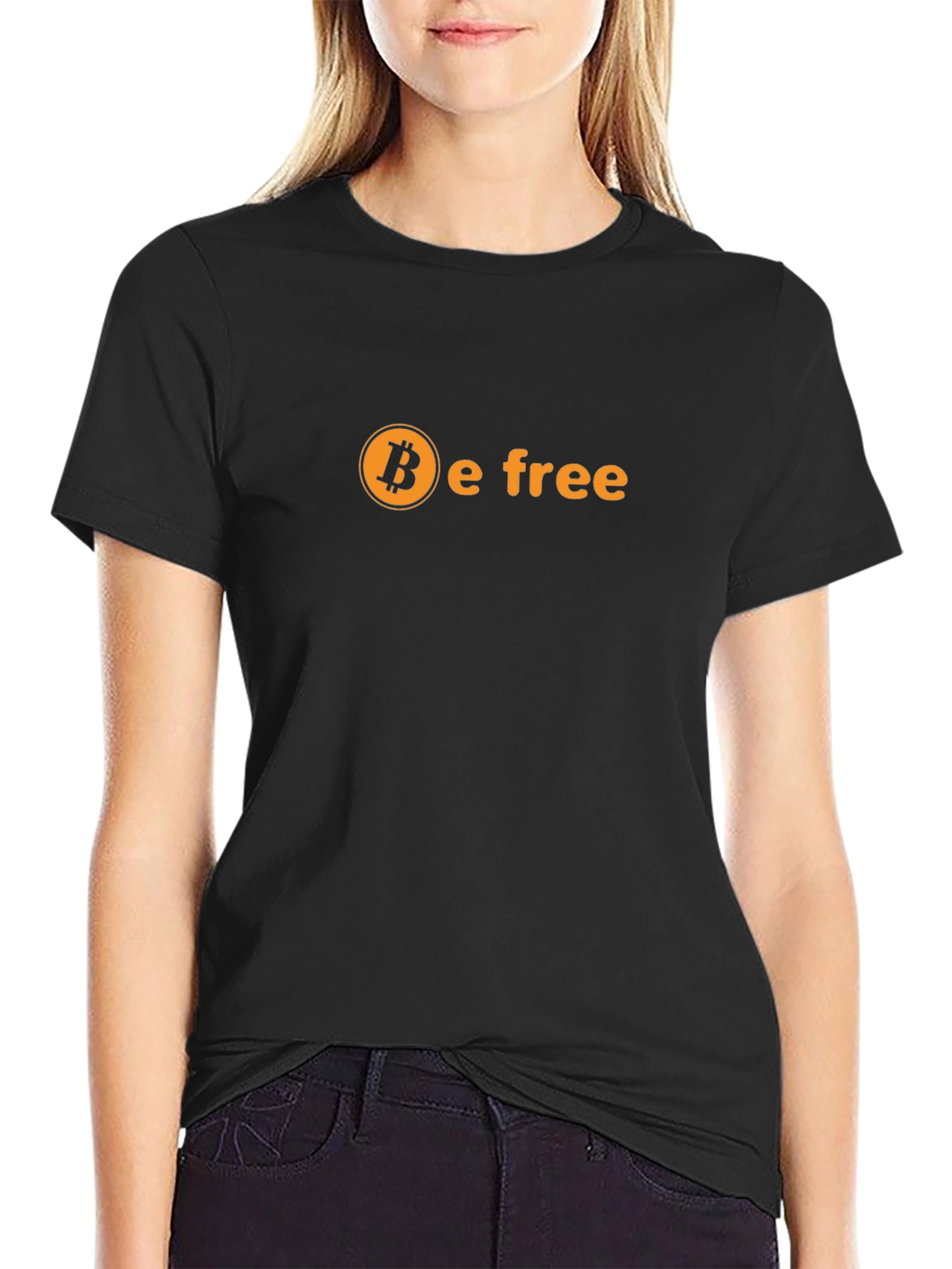 Bitcoin Be Free T-Shirt - Crypto Enthusiast Tee