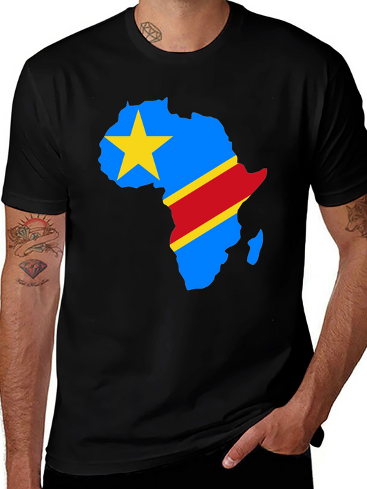 Democratic Republic of Congo Flag Africa T-Shirt