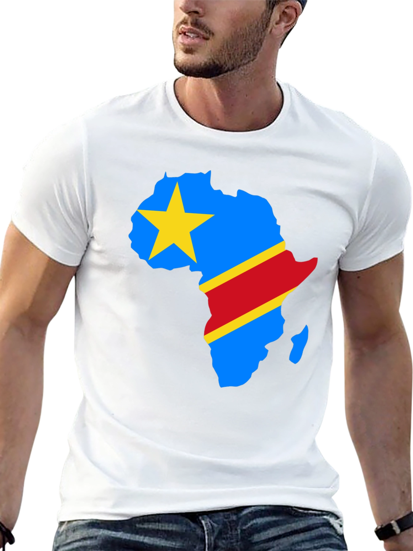 Democratic Republic of Congo Flag Africa T-Shirt