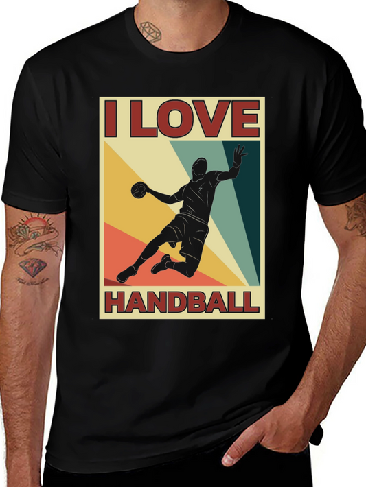 I Love Handball Graphic T-Shirt