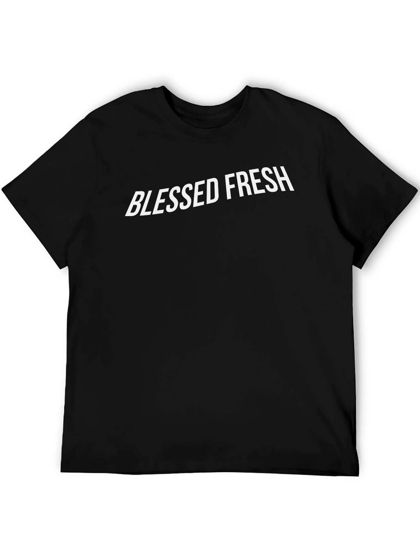 Blessed Fresh Black Graphic Tee