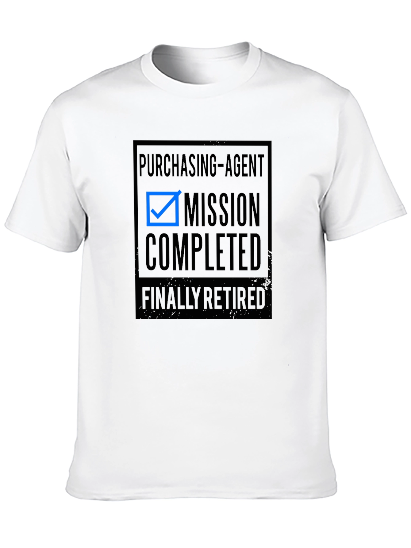 Purchasing Agent Retirement T-Shirt - Mission Completed