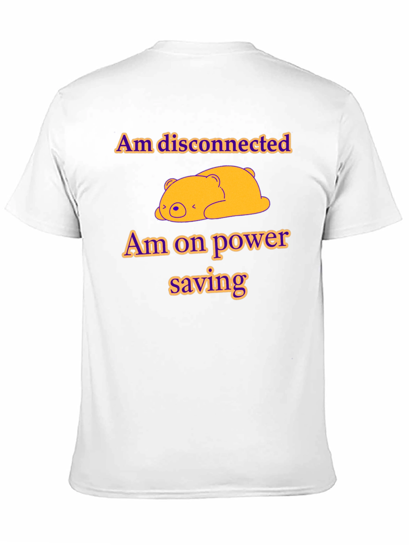 Am Disconnected Power Saving Mode T-Shirt