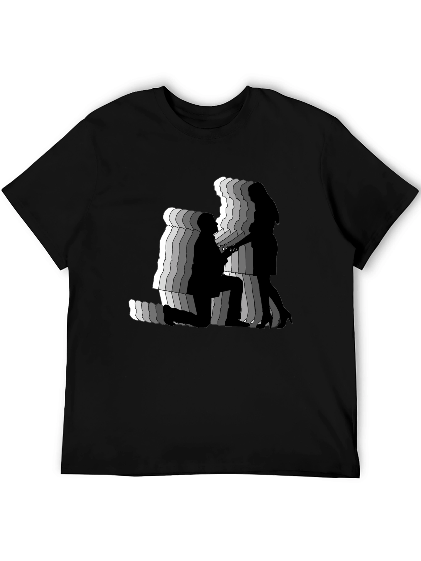 Proposal Silhouette Graphic Tee - Black