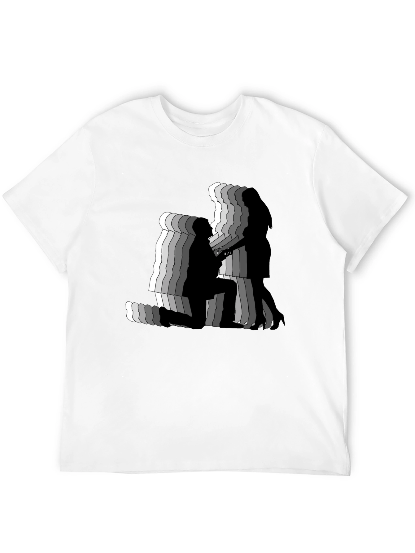 Proposal Silhouette Graphic Tee - Black