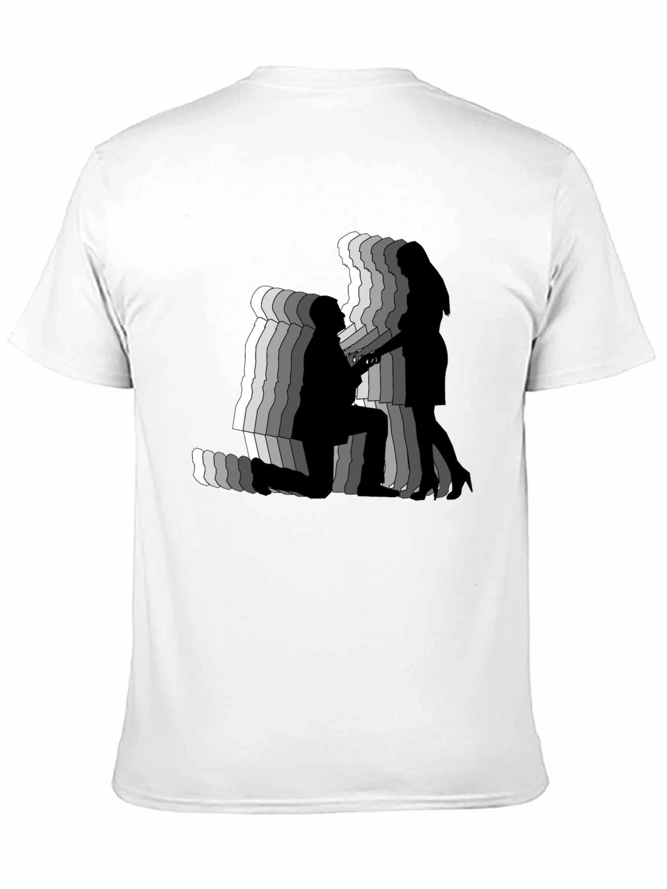 Proposal Silhouette Graphic Tee - Black