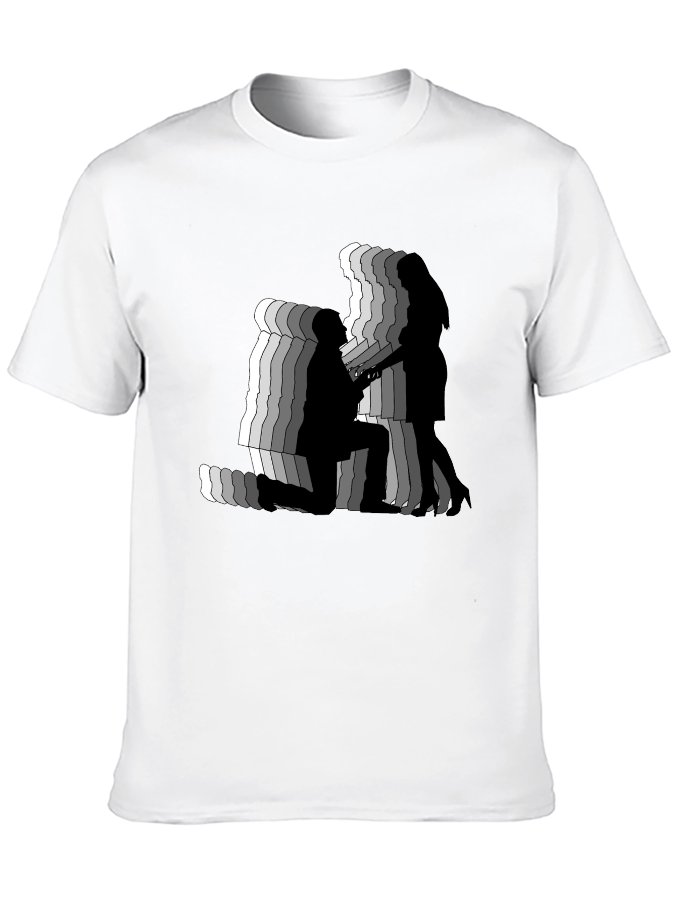 Proposal Silhouette Graphic Tee - Black