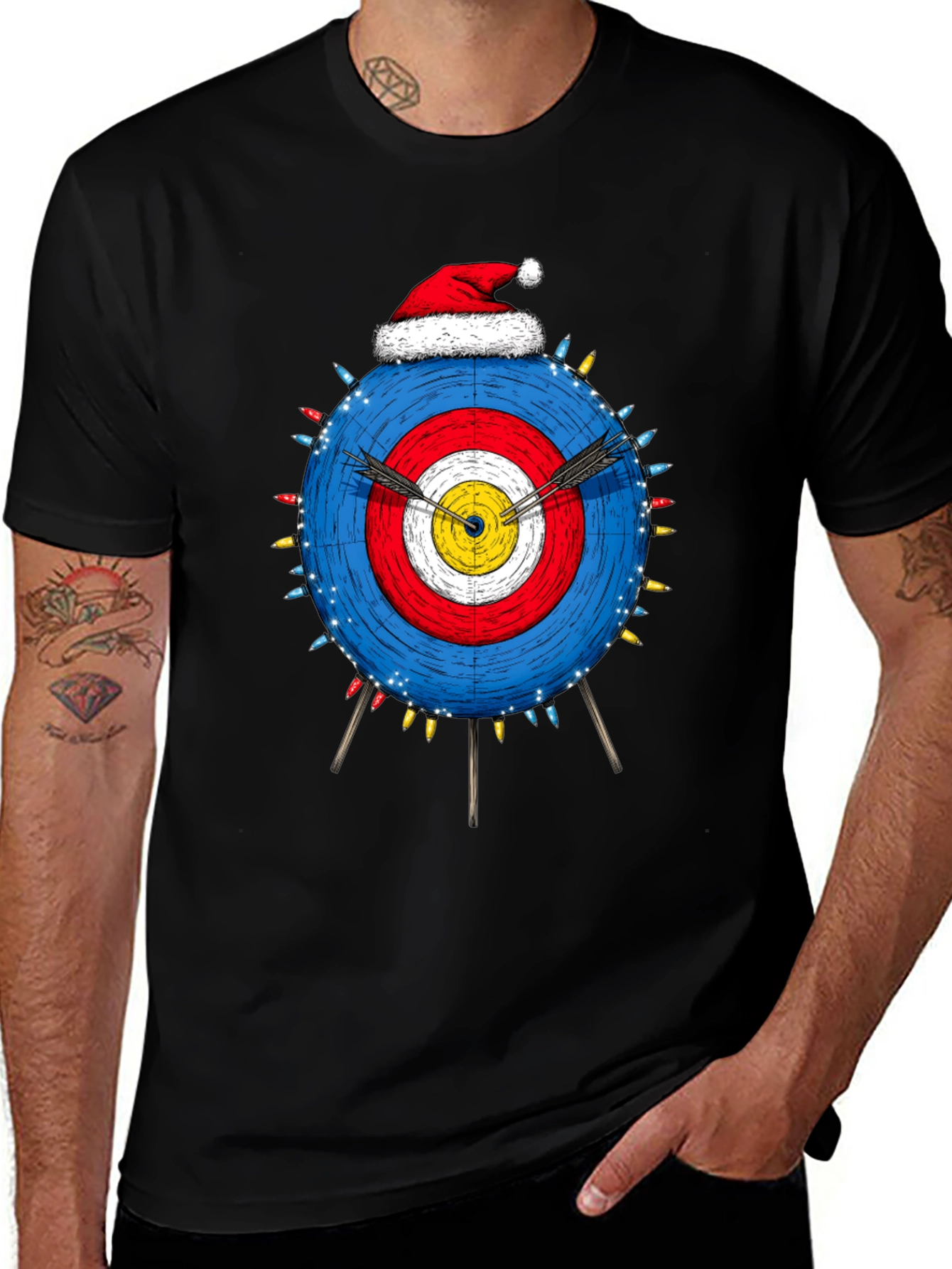 Festive Archery Target T-Shirt