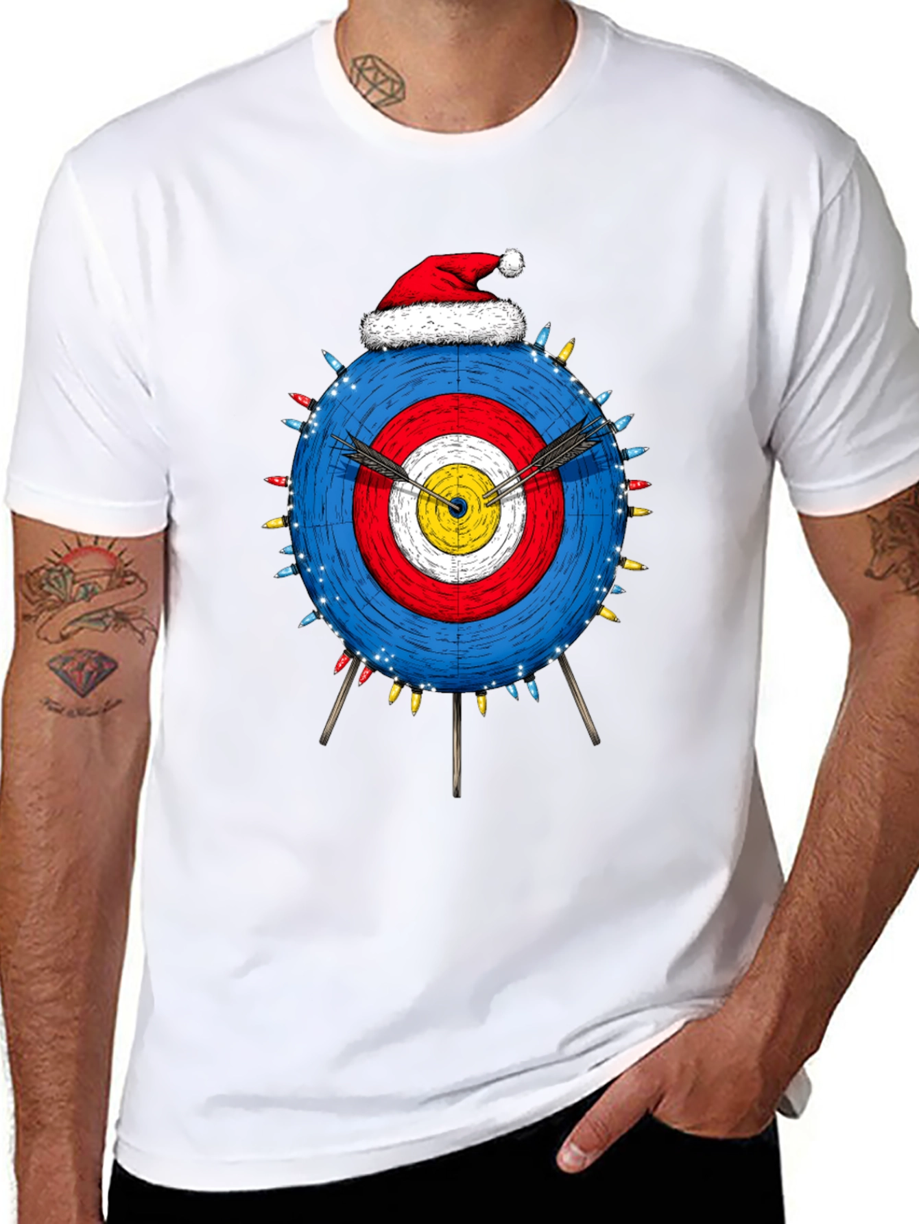 Festive Archery Target T-Shirt