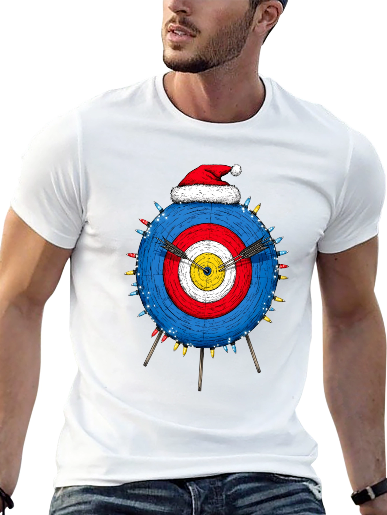 Festive Archery Target T-Shirt