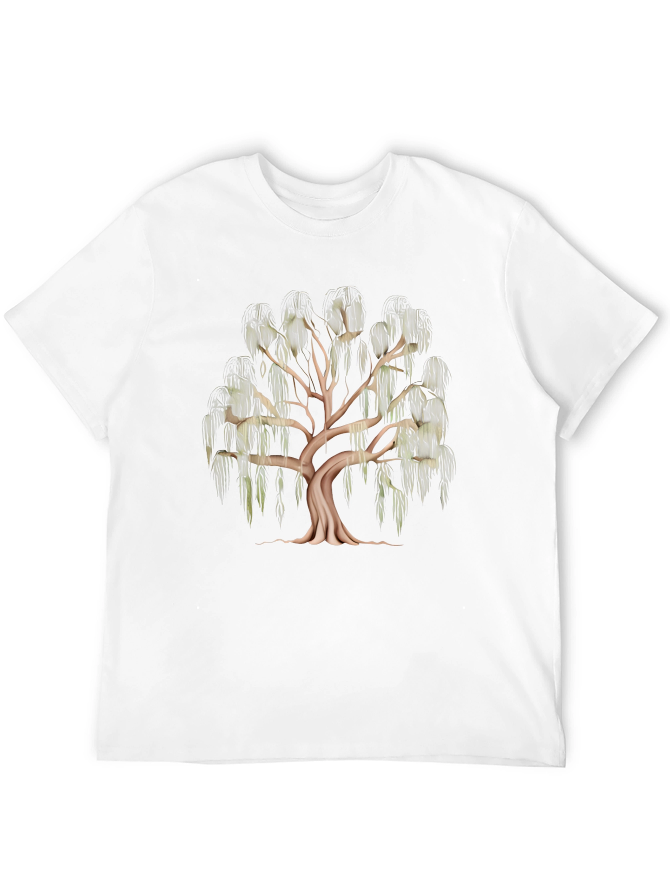 Willow Tree Graphic Black T-Shirt
