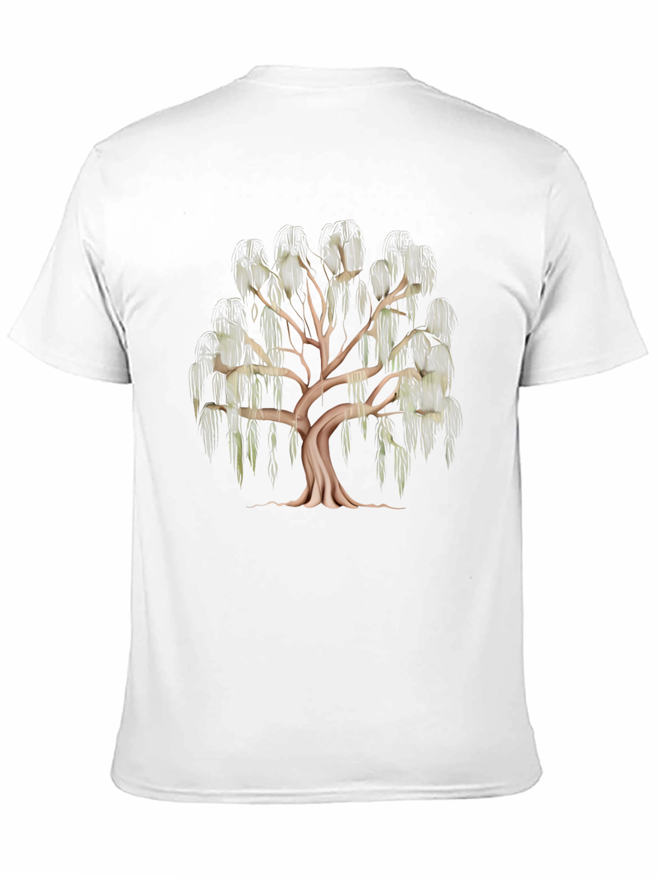 Willow Tree Graphic Black T-Shirt
