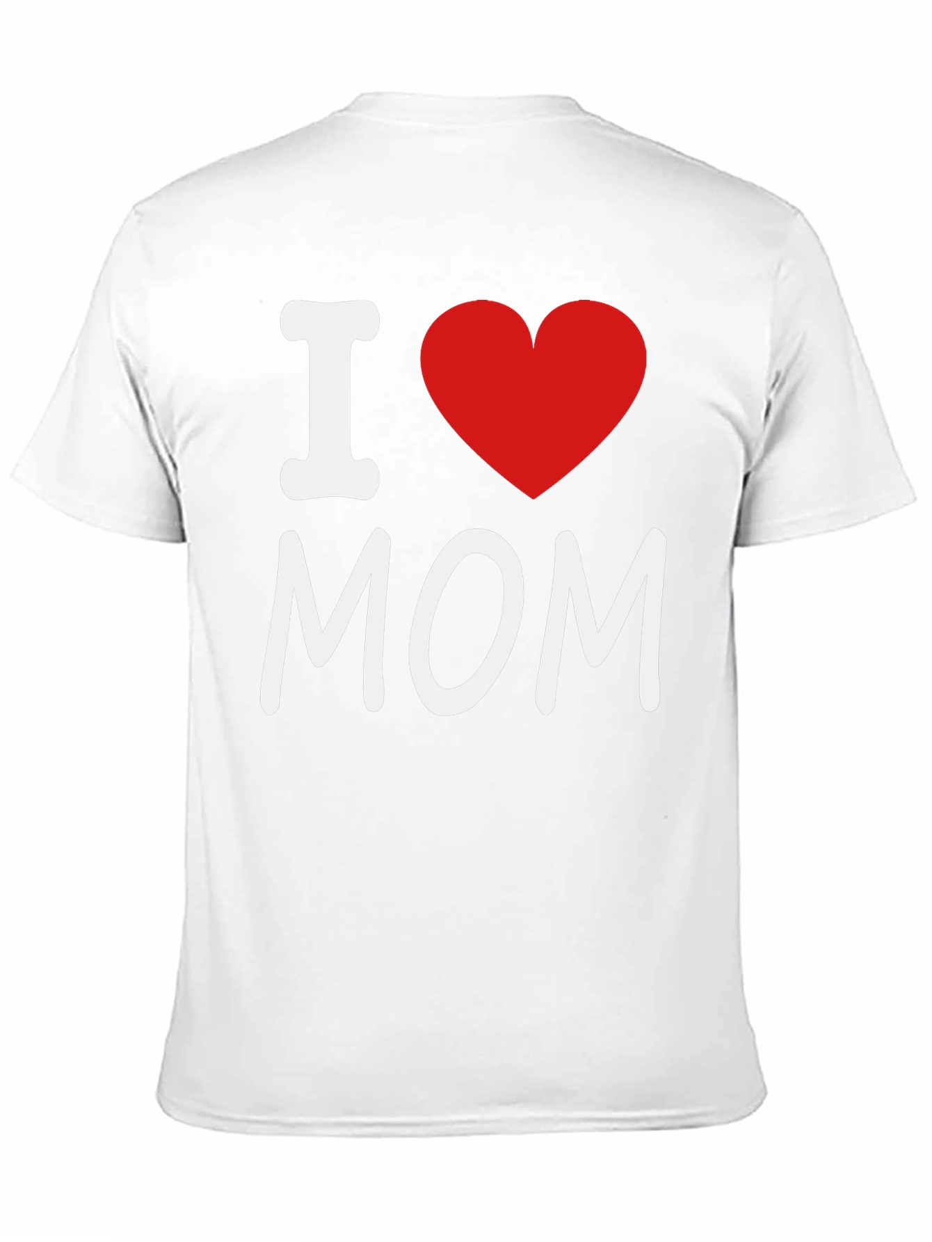 I Heart Mom Black T-Shirt